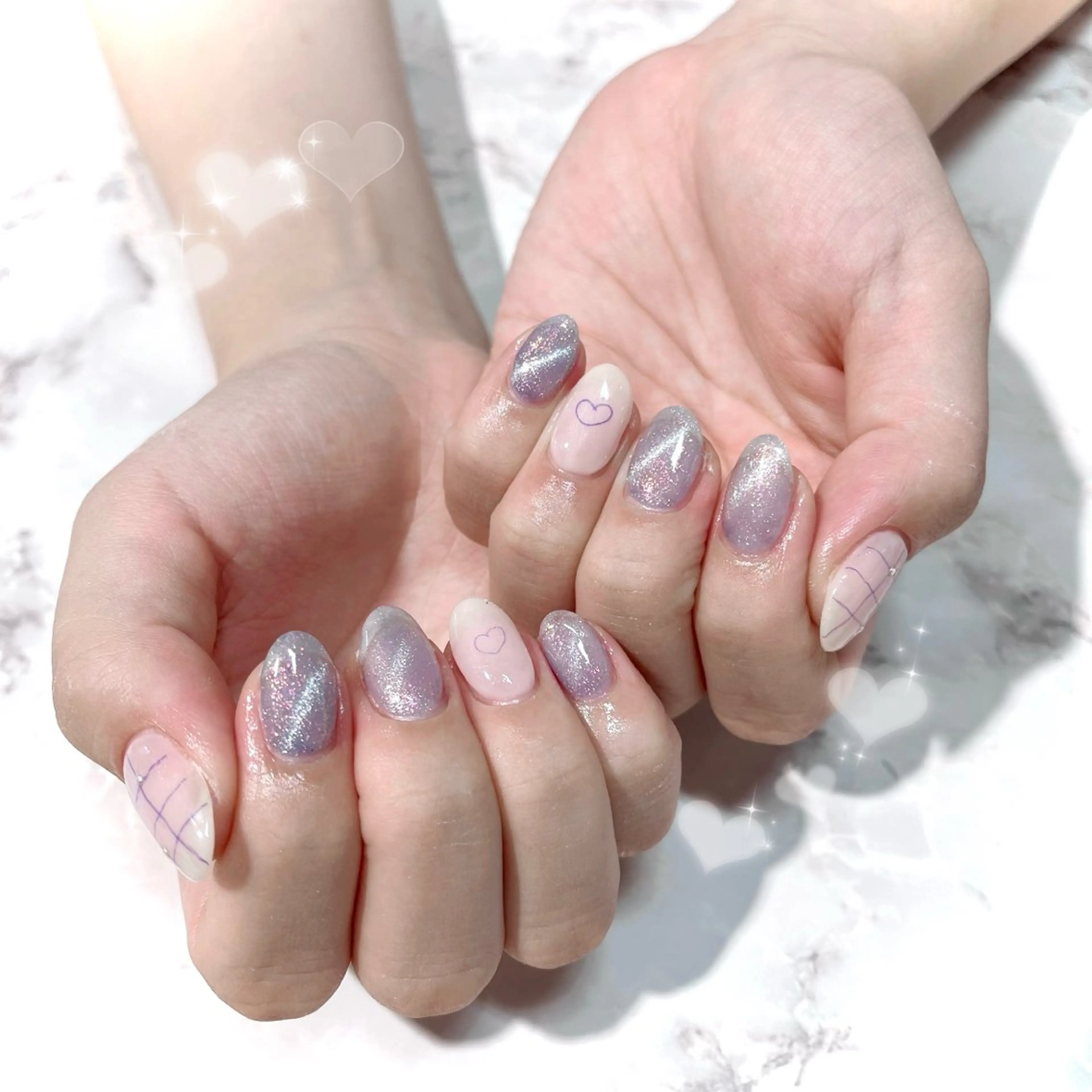 ネイル 川村 優奈𝜗𝜚のネイルデザイン