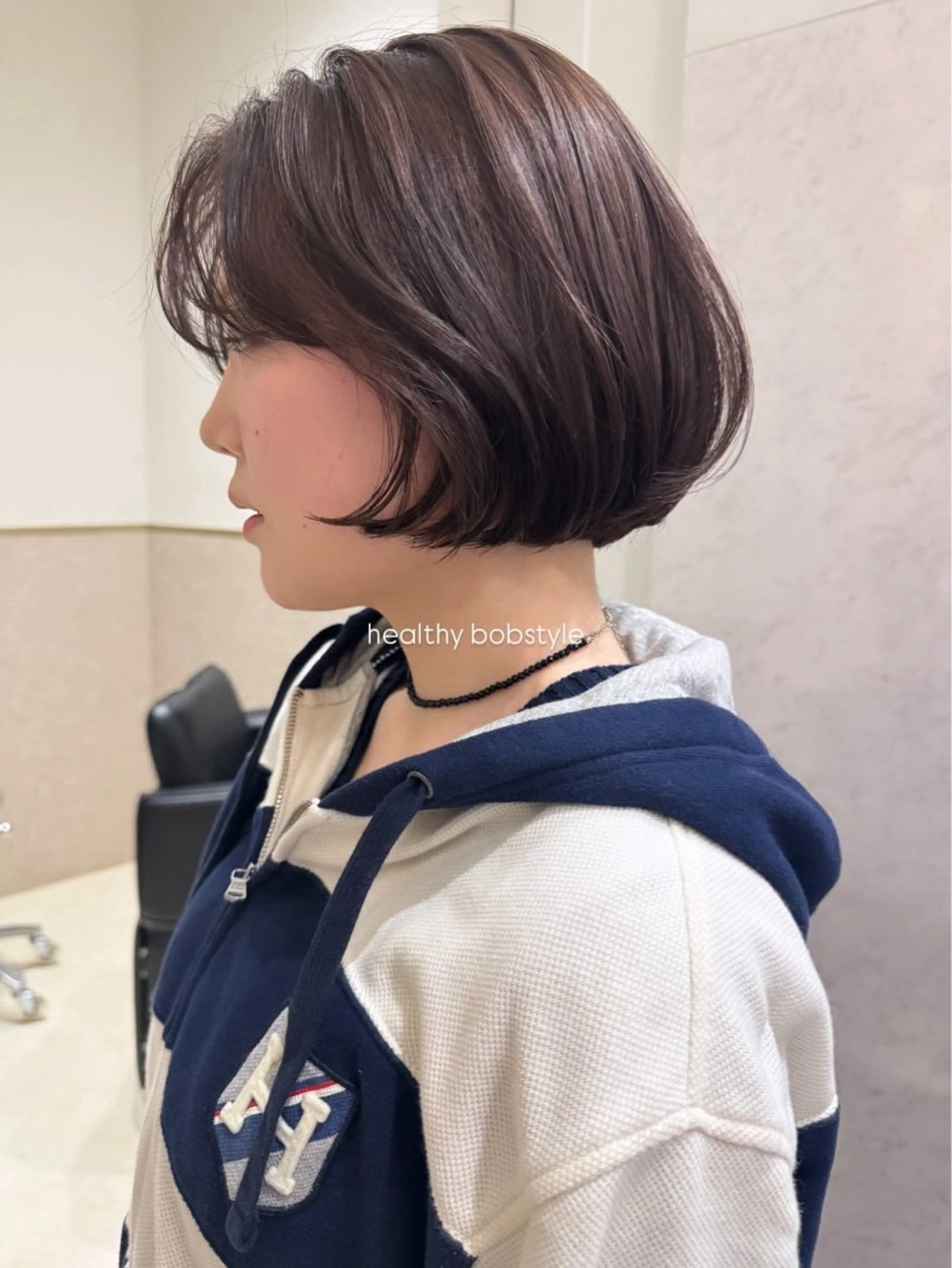 ショート 捺葵 @72tomi__のヘアスタイル