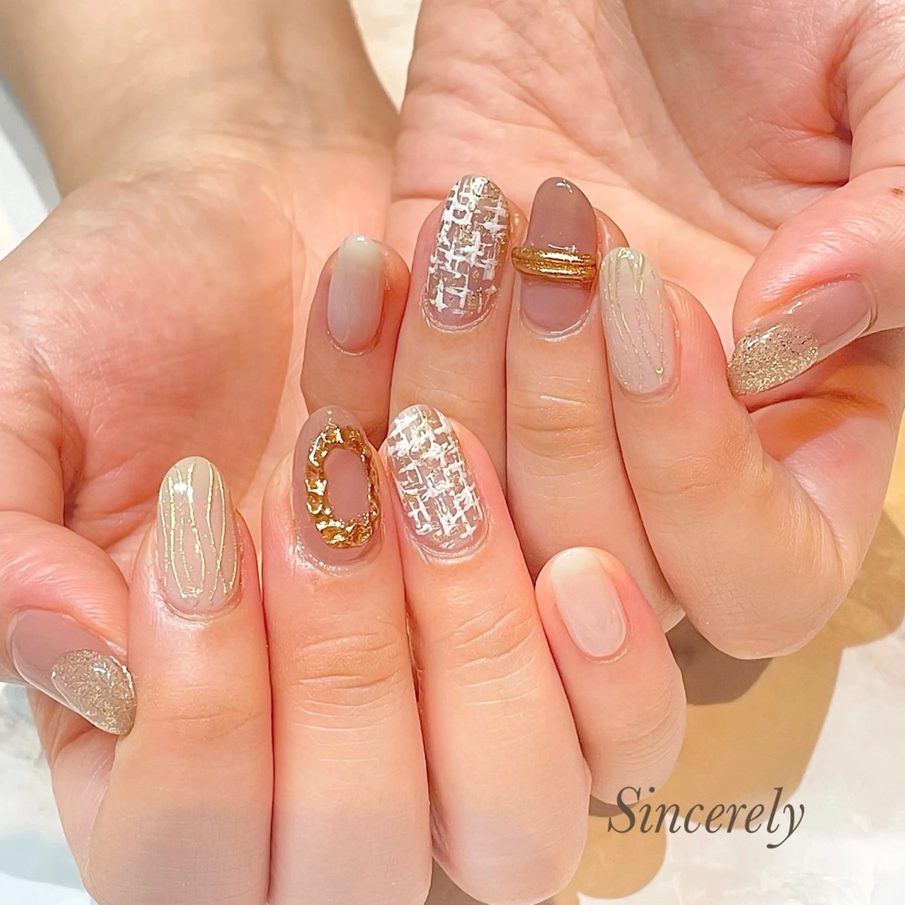 ネイル ジェルネイル パラジェル ハンドネイル Sincerely所属・Sincerely 【シンシアリー】のネイルデザイン