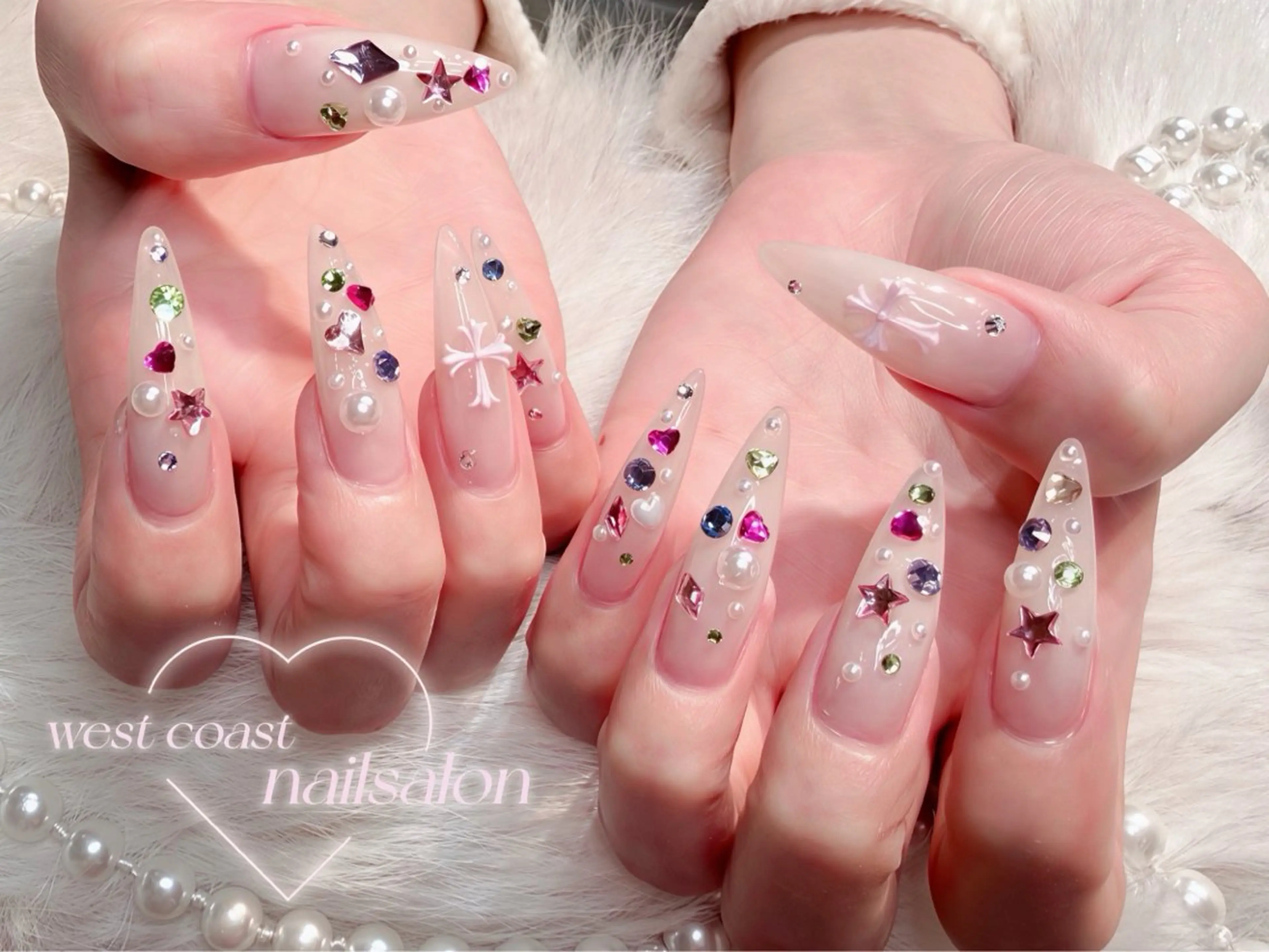 ネイル West Coast Nail Salon 池袋西口所属・Kinoko／ チップスカルプ専門店のネイルデザイン