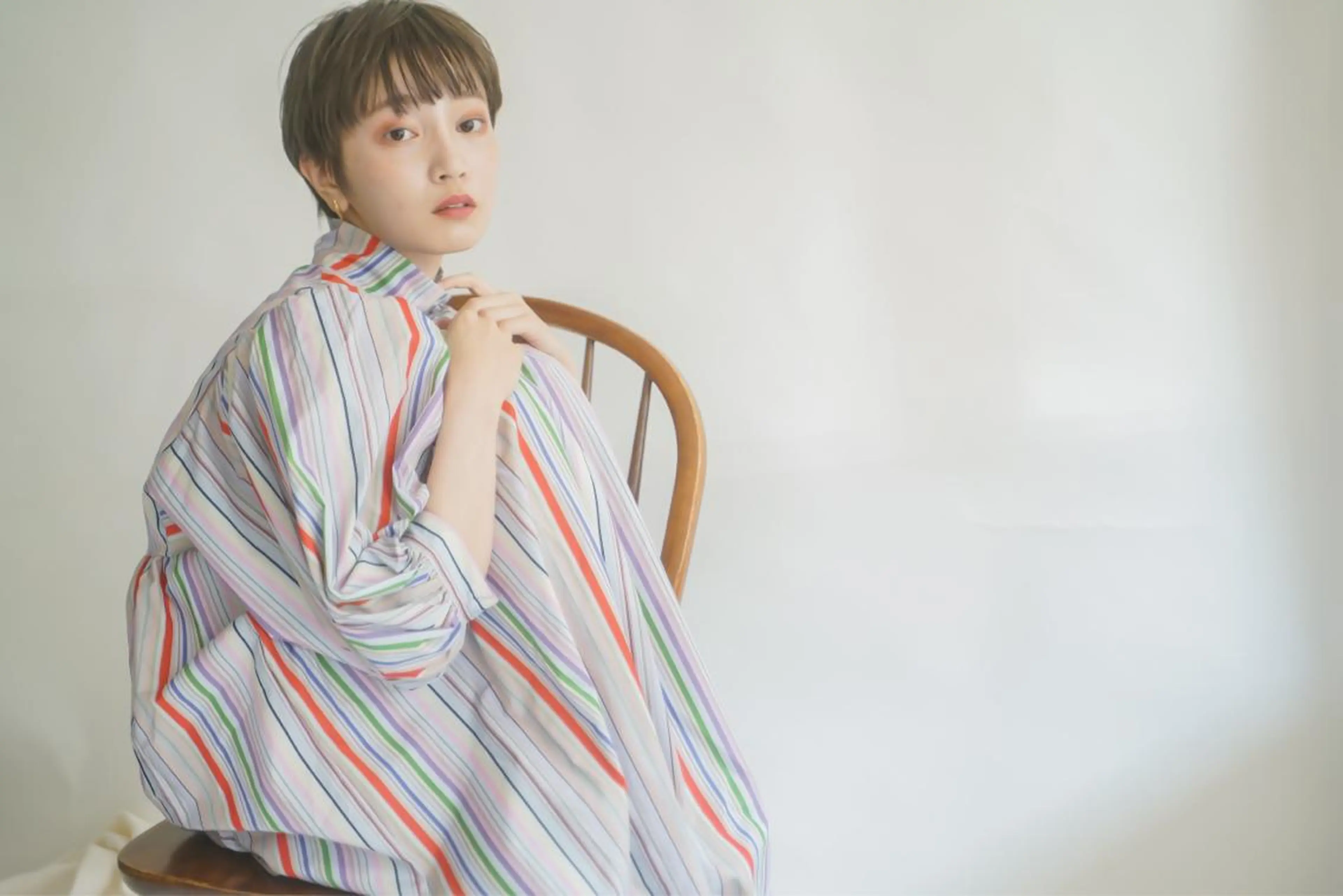 ショート エンテ所属・en-te:堀 恵里那のヘアスタイル