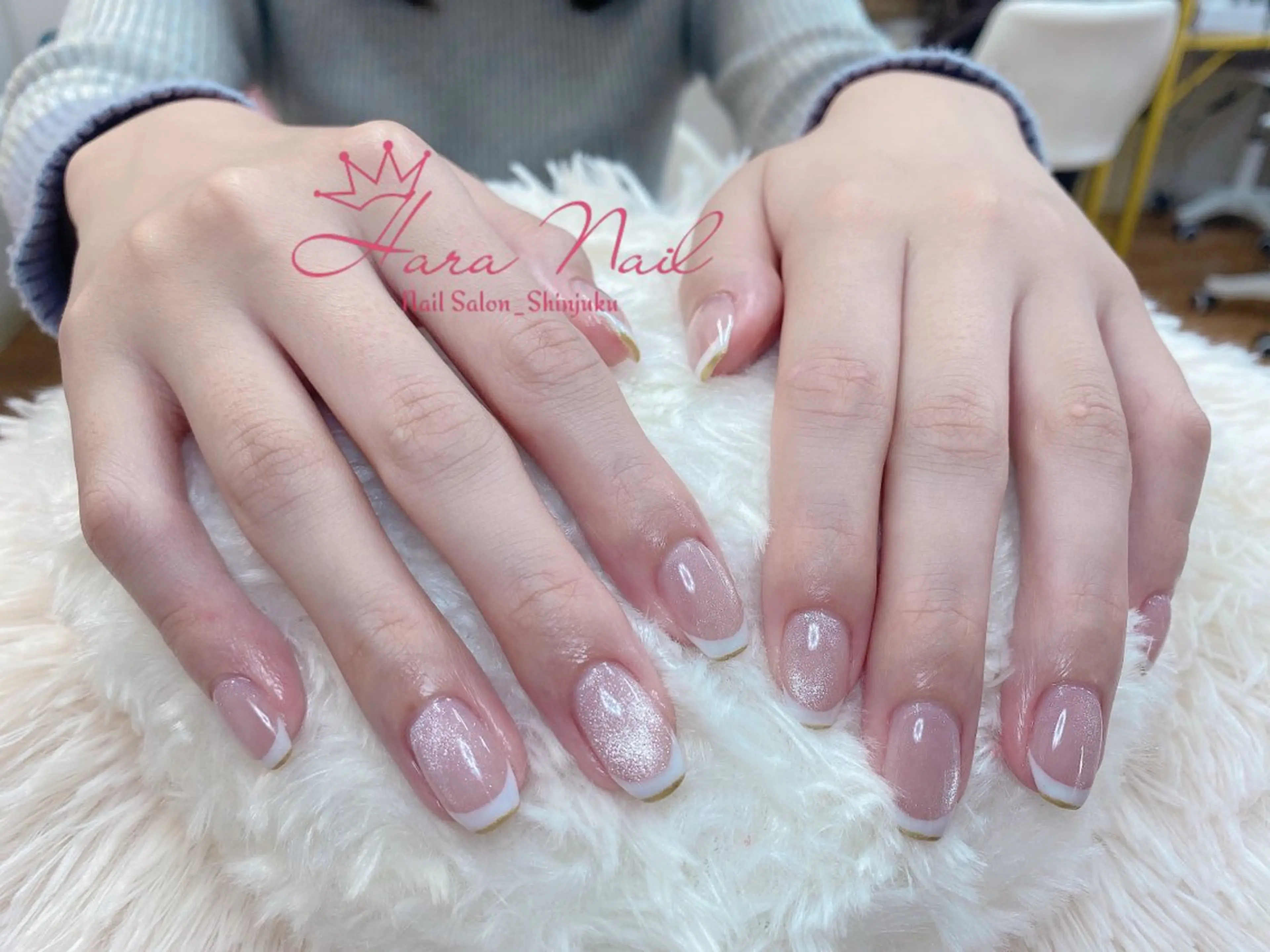 ネイル ジェルネイル 持ち込み パラジェル ハンドネイル ハンドケア Hara Nail 【パラジェル使用】のネイルデザイン
