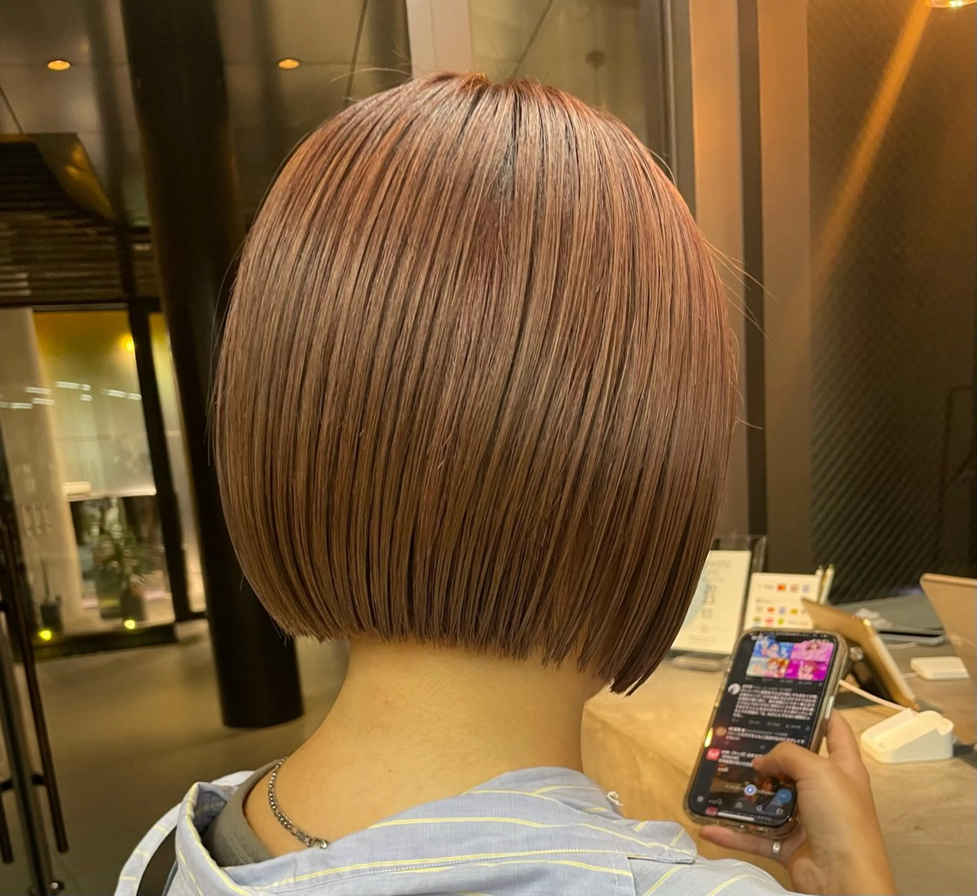 カット トリートメント mee.表参道所属・ボブ/ショート /パーマ/shinのヘアスタイル