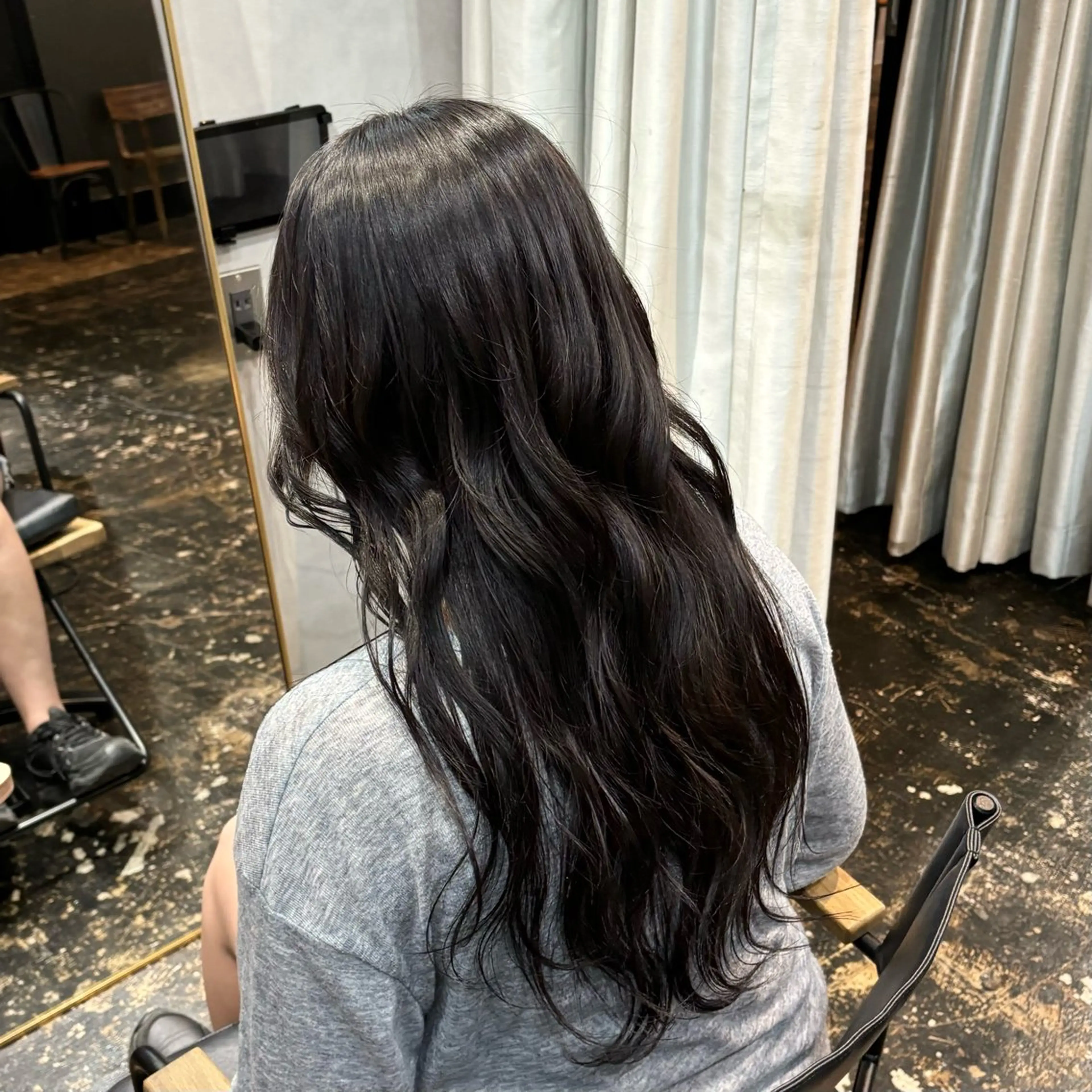 ロング カラー 透明感カラー イルミナカラー ヘアカラー 似合わせカット🌼 やまかわ まなみ🌼のヘアスタイル