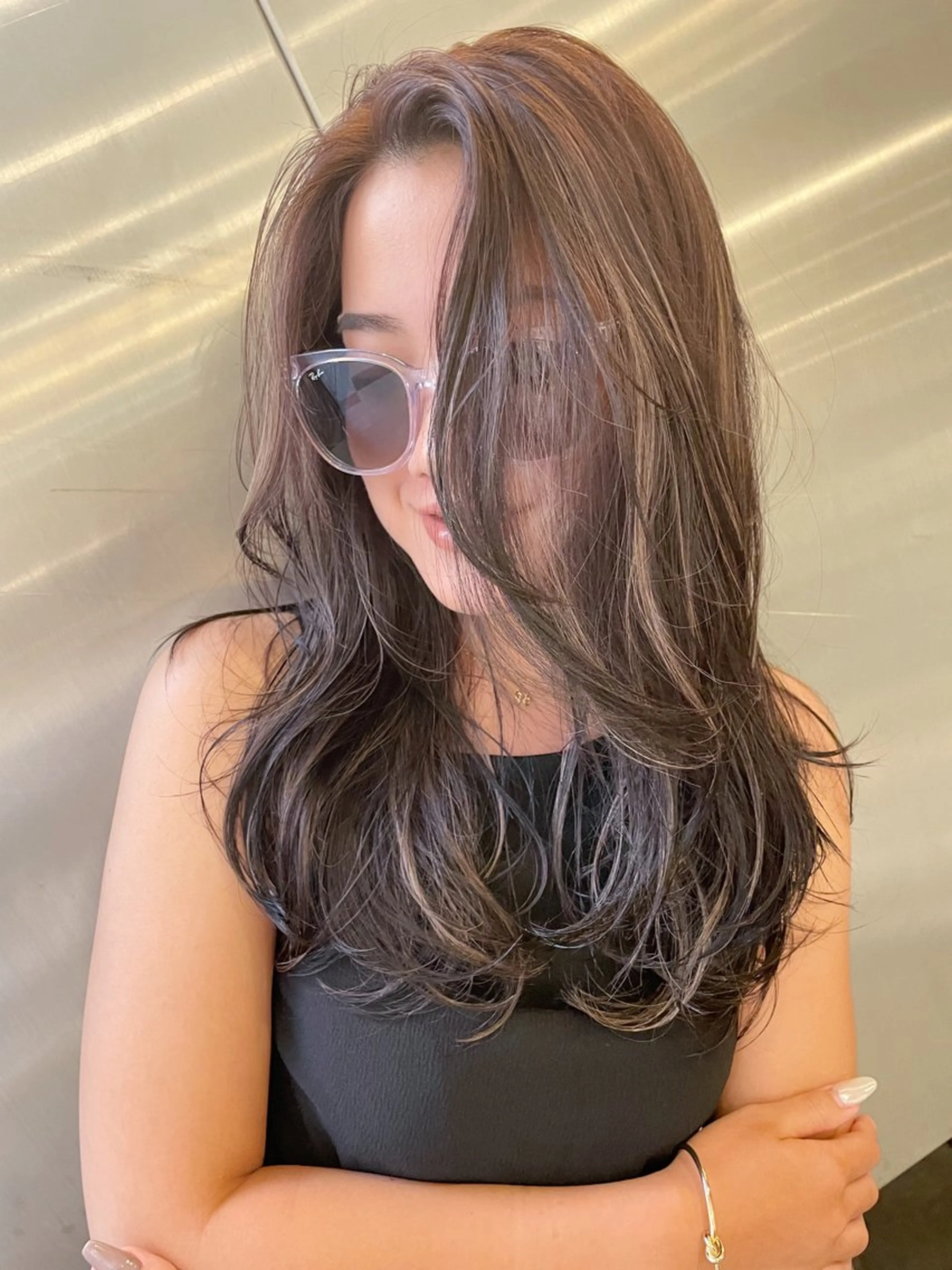 ハイライトカラー+トリートメントの写真