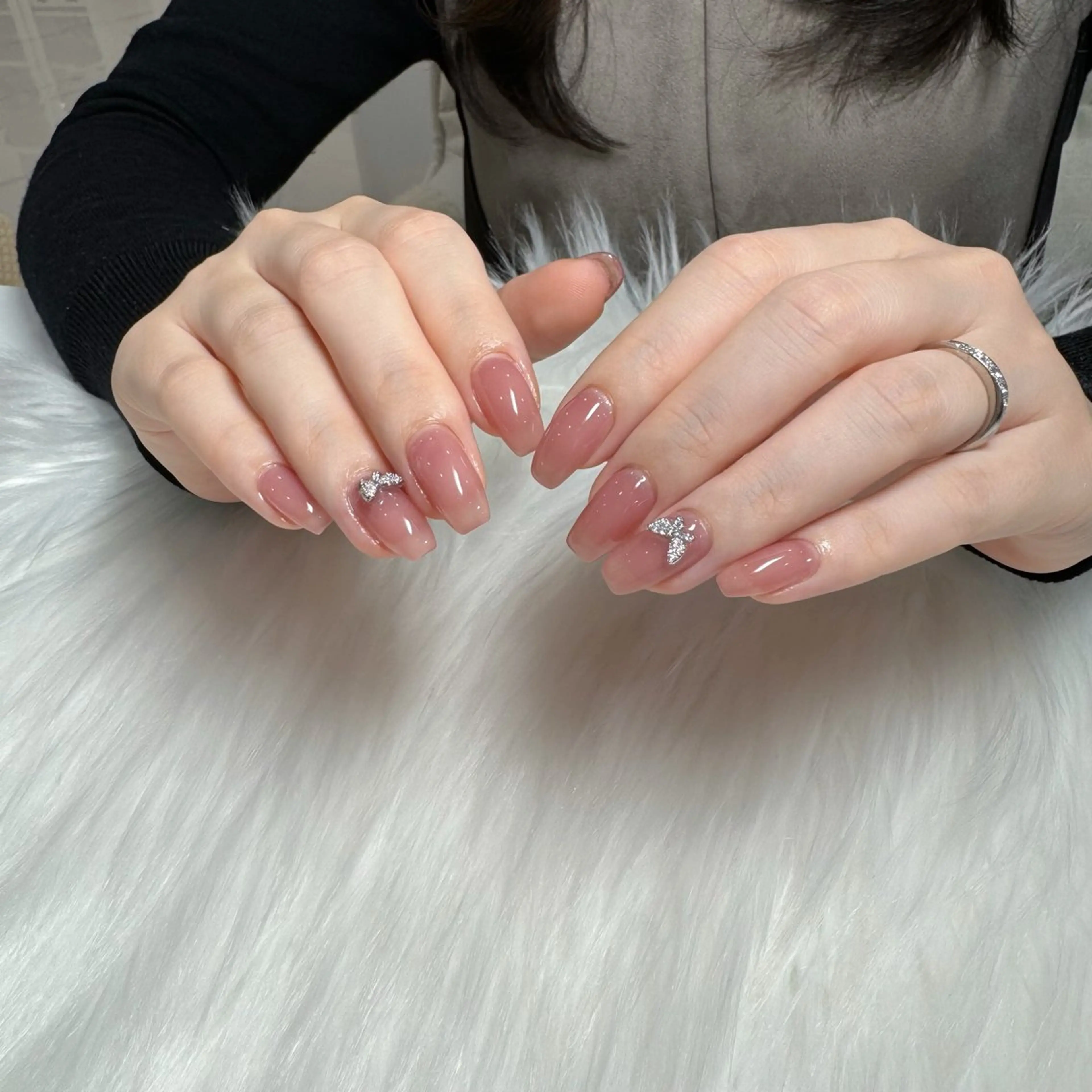 ネイル オフィスネイル シンプルネイル nailsalon ChuColaのネイルデザイン