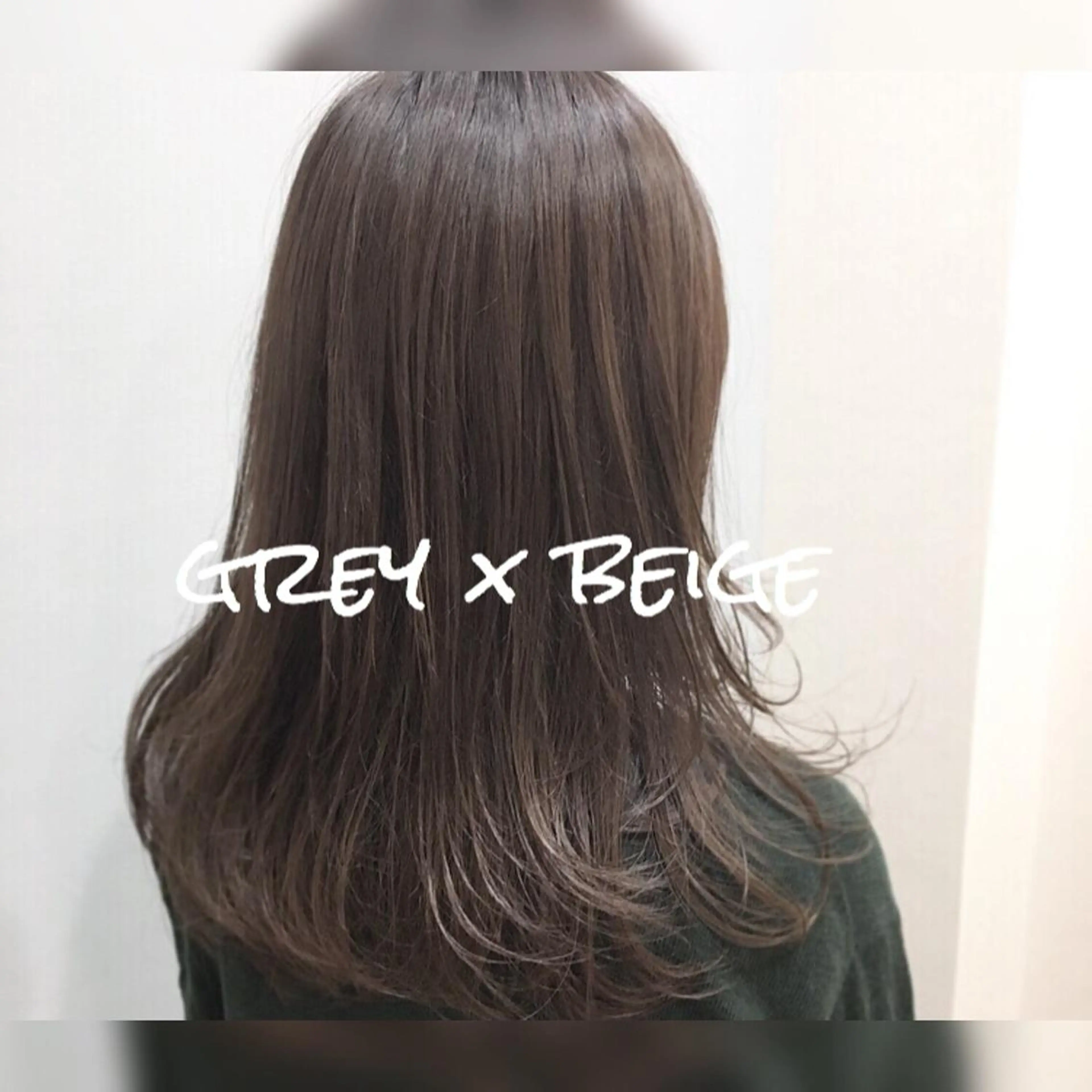 セミロング カラー ベージュカラー グラデーションカラー 【浜松・豊橋】 ニシモトのヘアスタイル