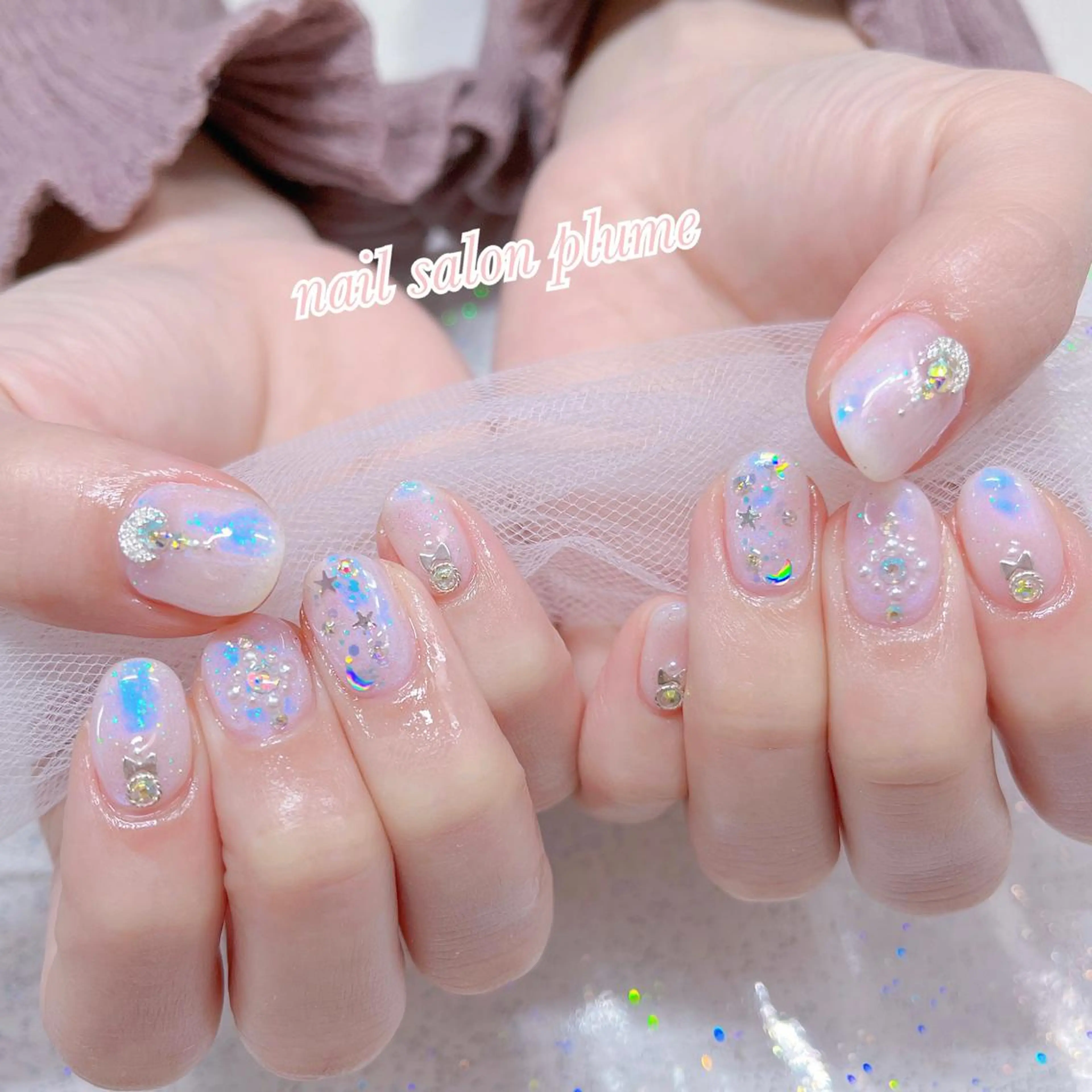 ネイル ハンドネイル plume nail ☆韓国ネイルのネイルデザイン