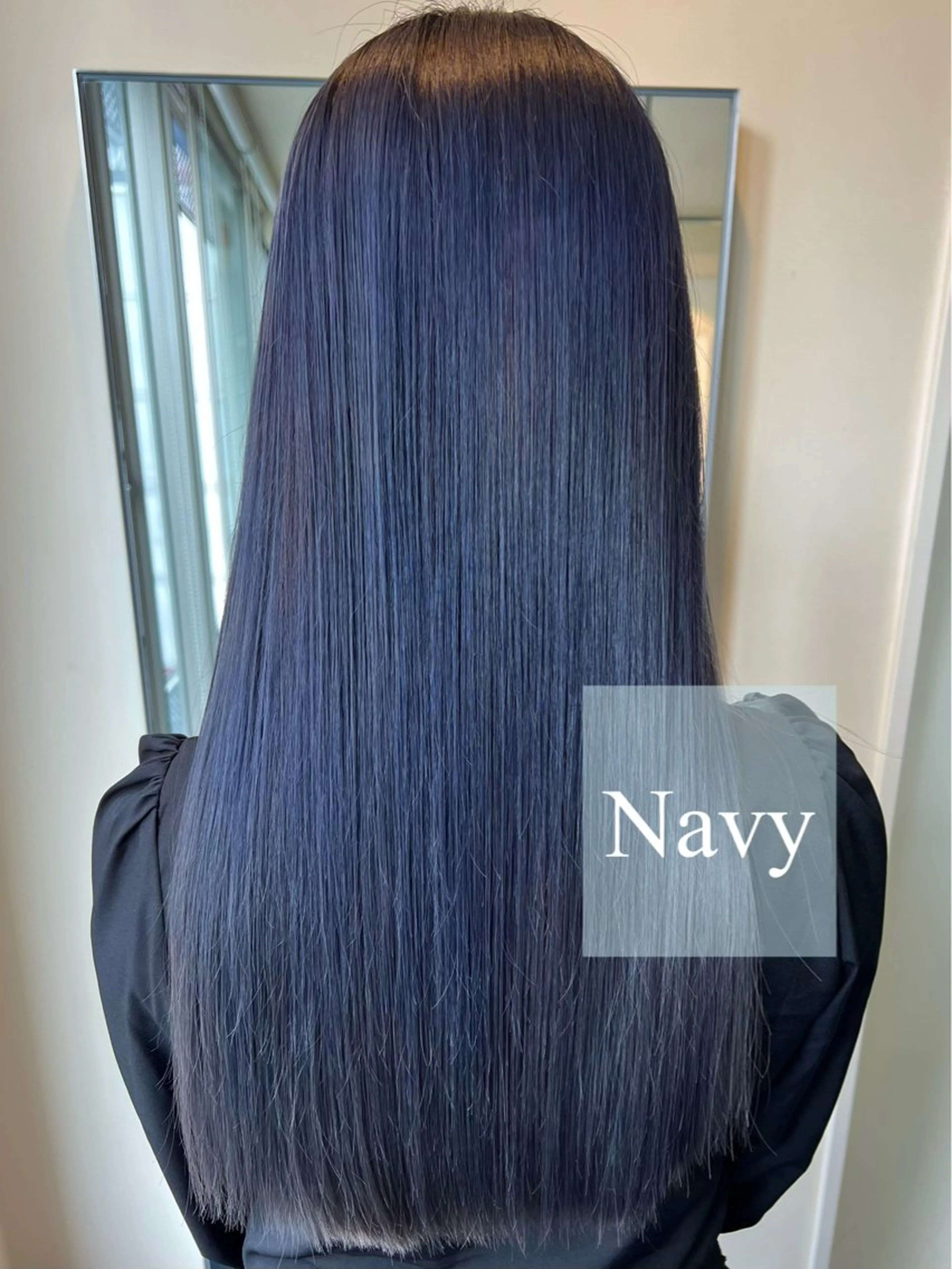 ロング カラー ヘアカラー Hanna by W_SALONのヘアスタイル