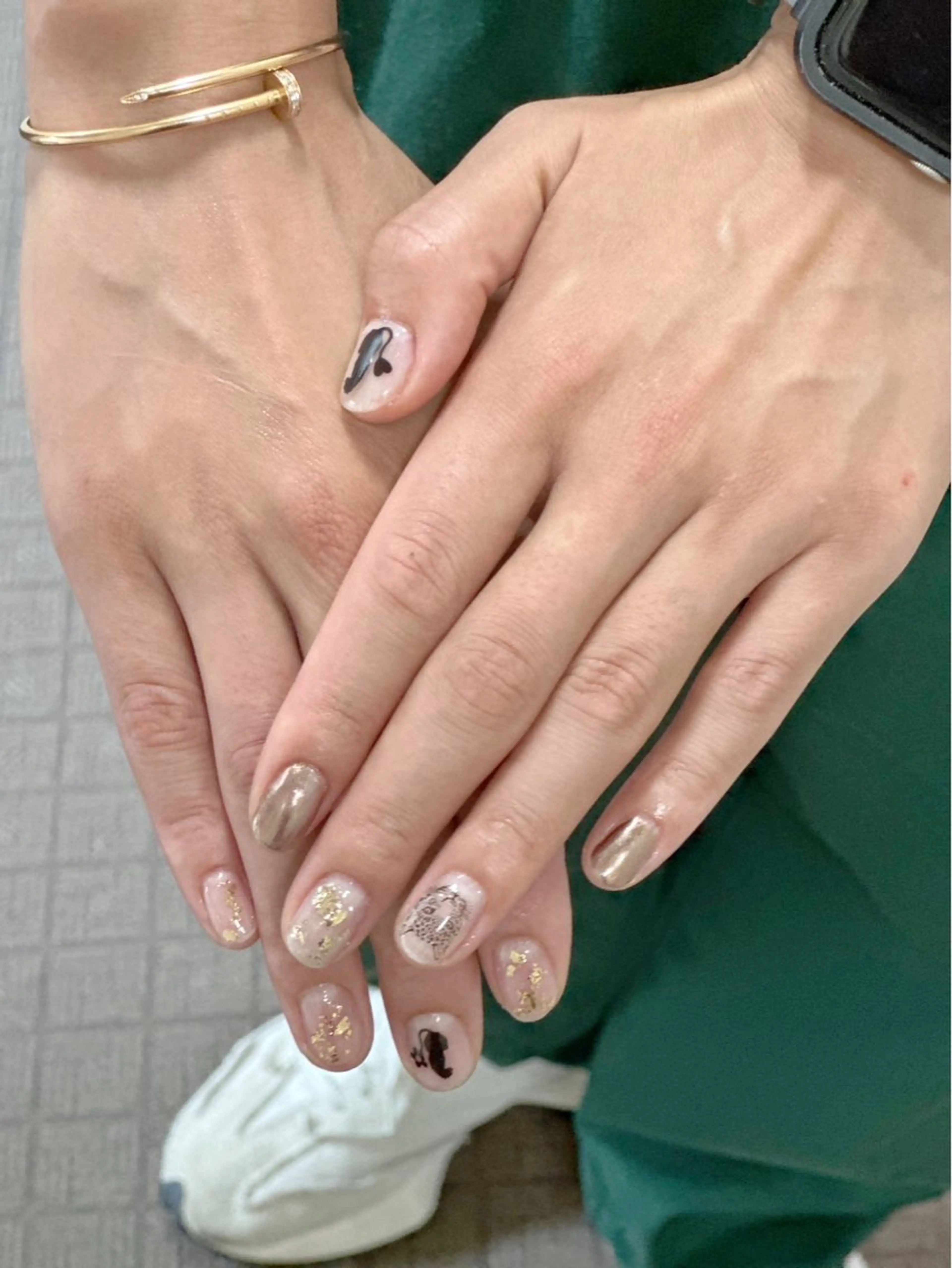 🖤メンズネイル🔗💫 人気上昇中のジェンダーレスネイル⤴️💅の写真