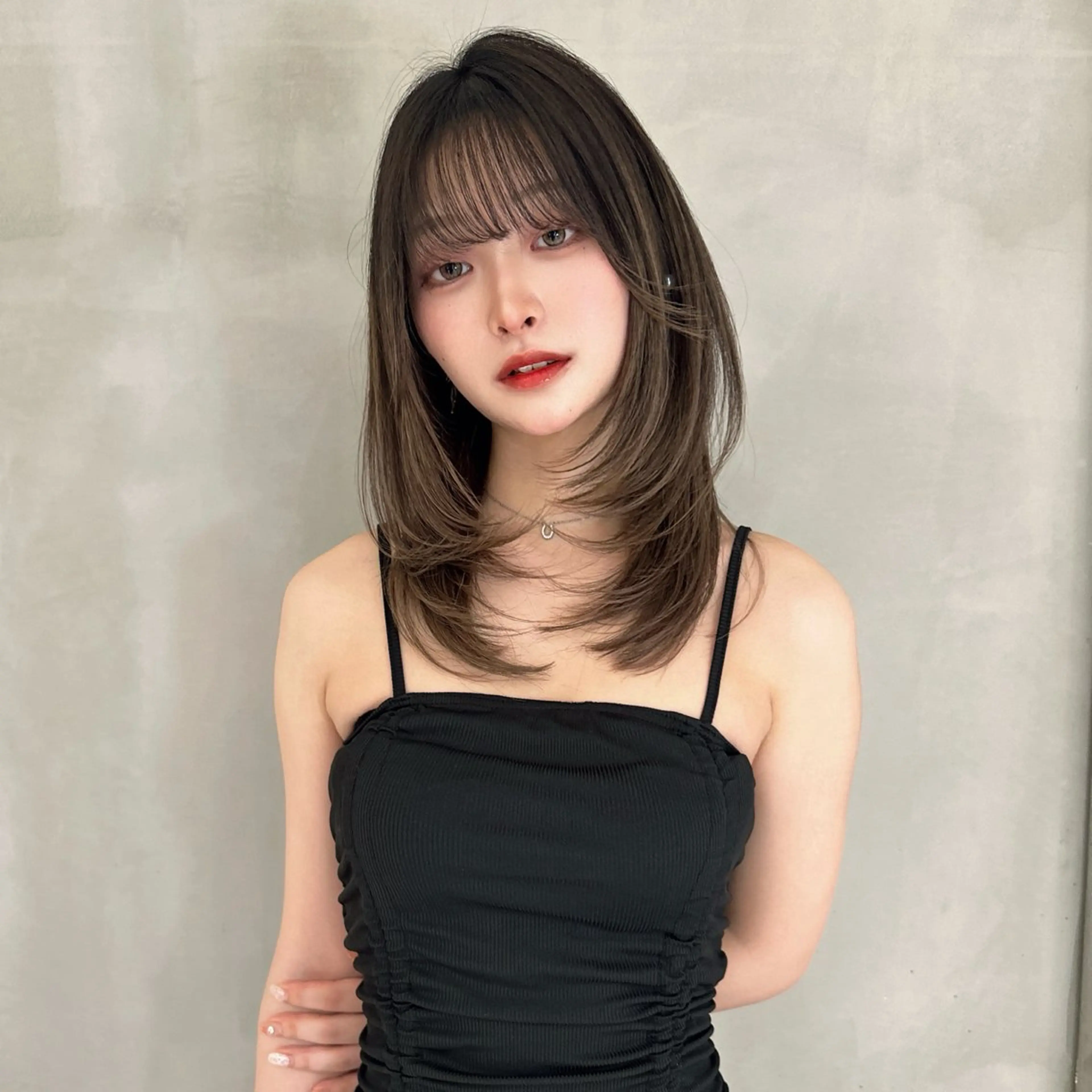 🤍韓国レイヤーカット➕韓国カラー➕3ステップTR🩶の写真