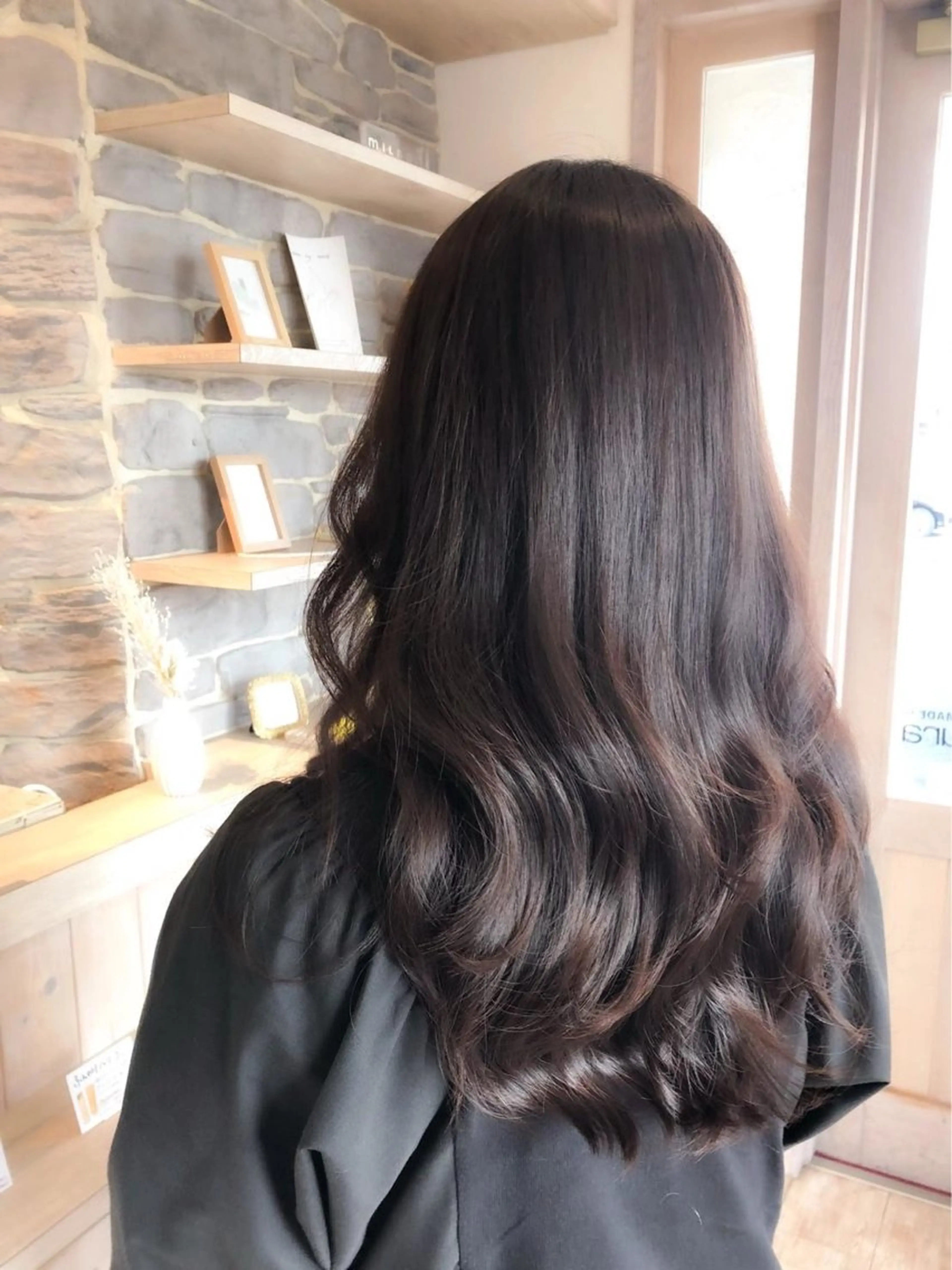 カラー ヘアカラー 磯 青龍のヘアスタイル