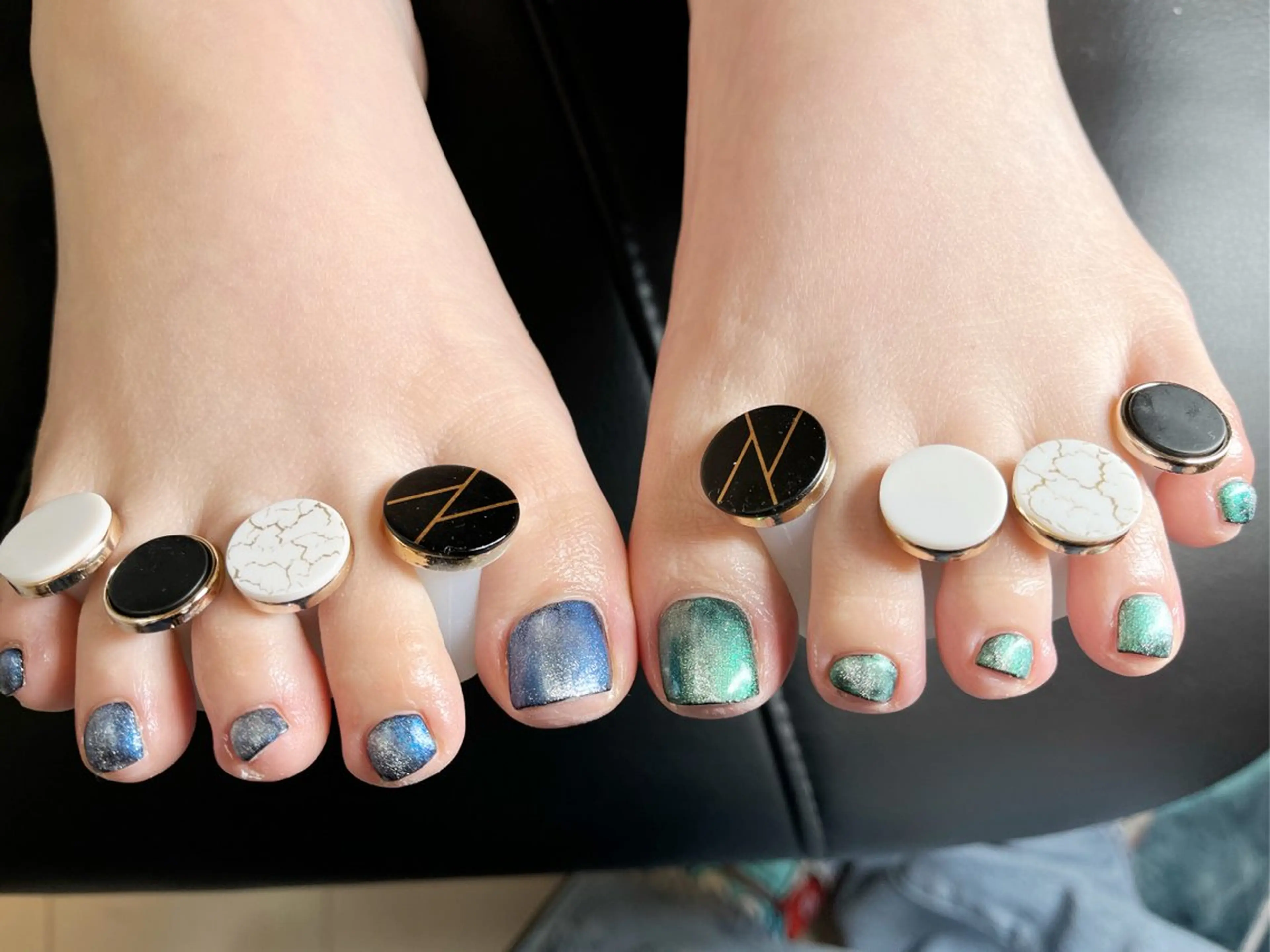 ネイル マグネットネイル ネイルサロン flatのネイルデザイン