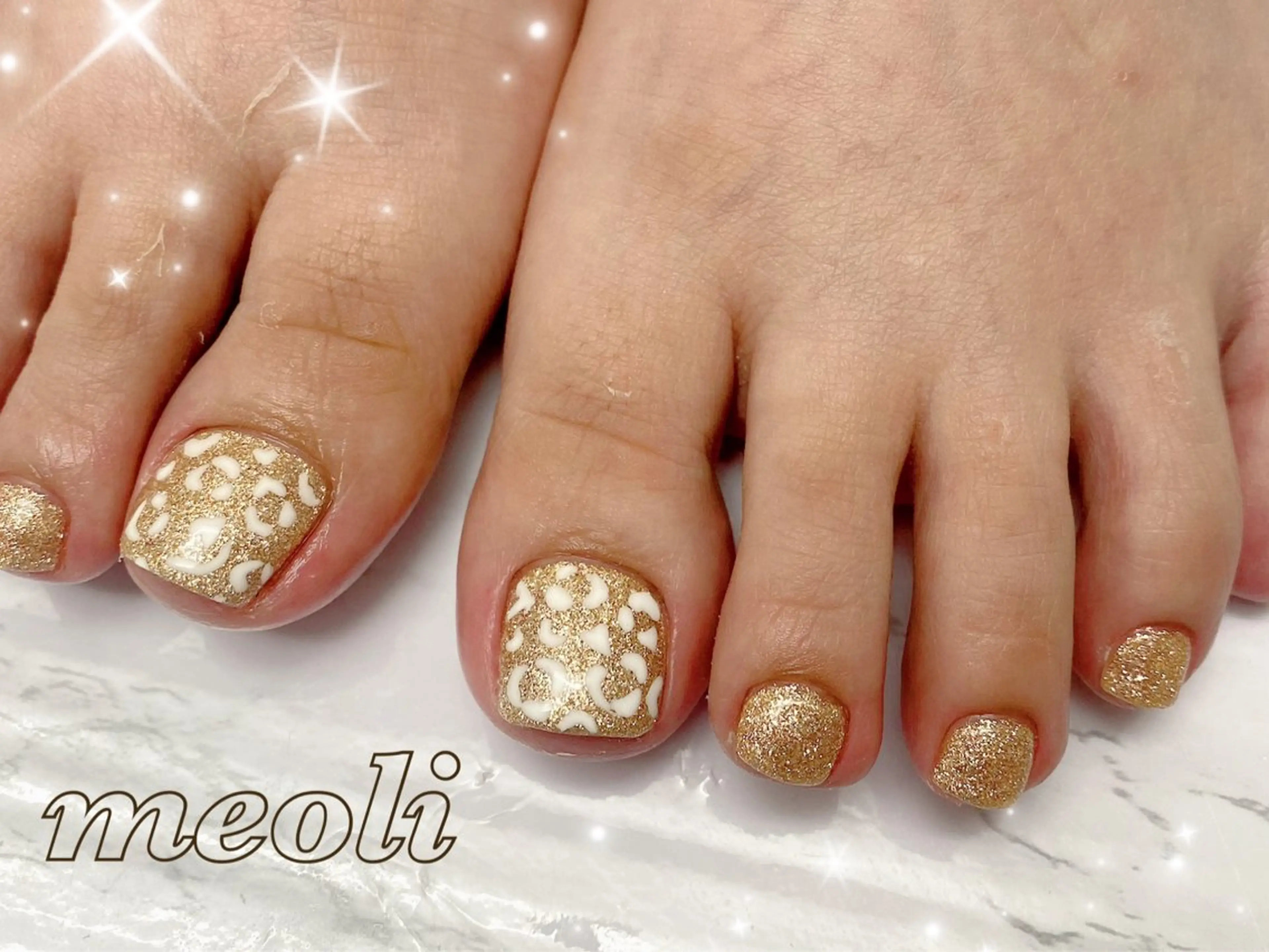 ネイル フットネイル nail salon meoli メグのネイルデザイン