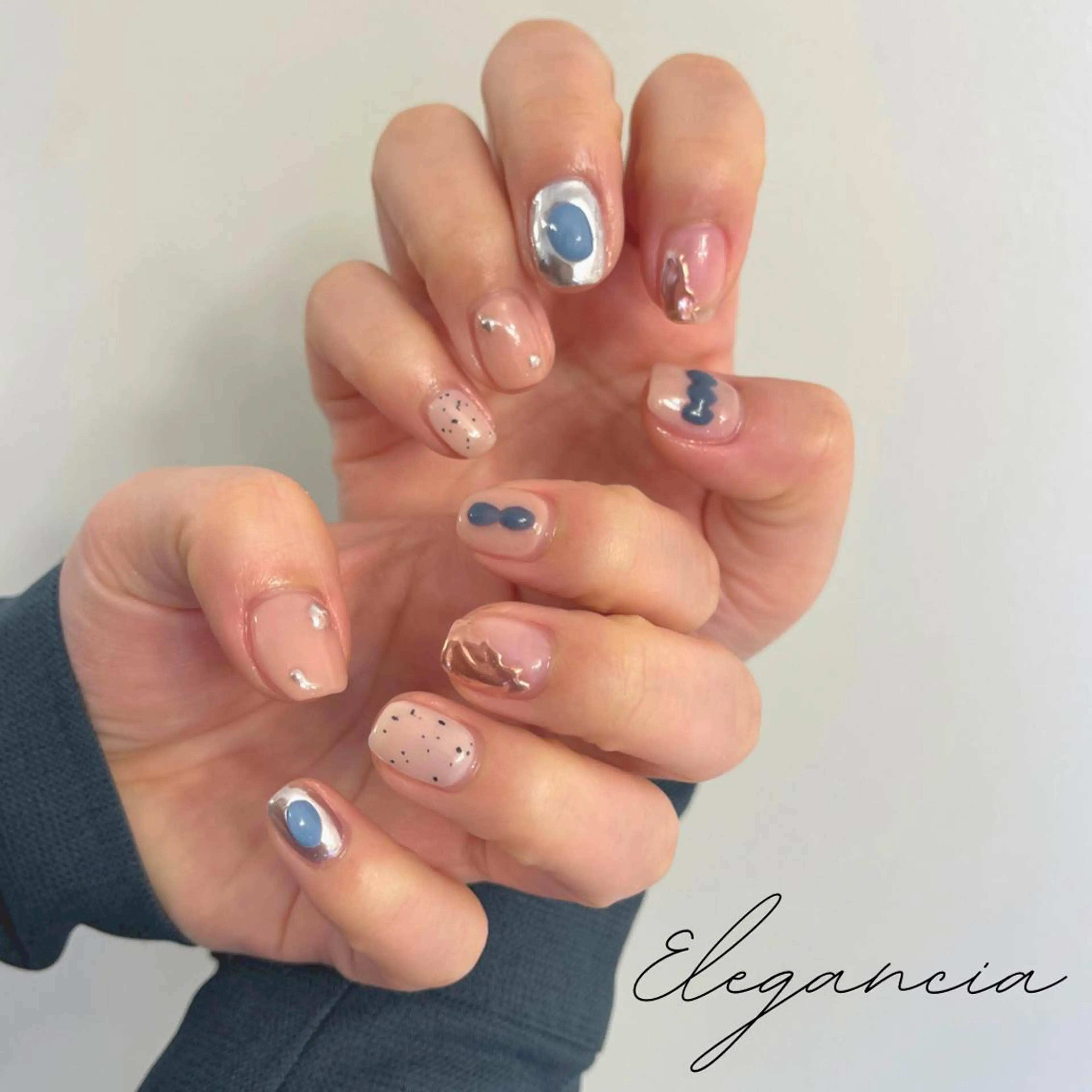 カラー ネイル ハンドネイル Elegancia. Hiromiのネイルデザイン