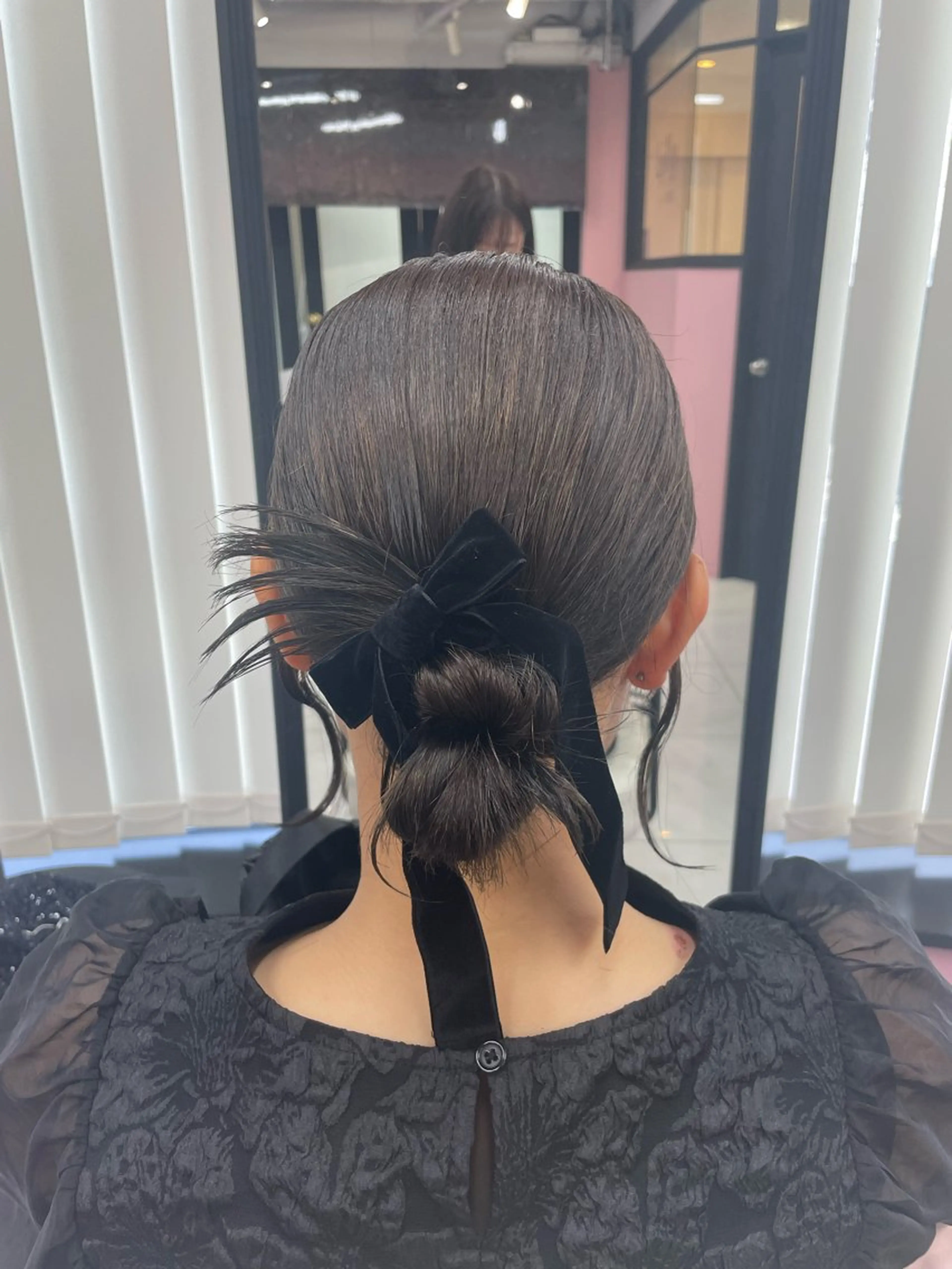 ヘアアレンジ 結婚式・ブライダル hiyori /透明 感ピンク/ラベンダーのマツエク・マツパデザイン