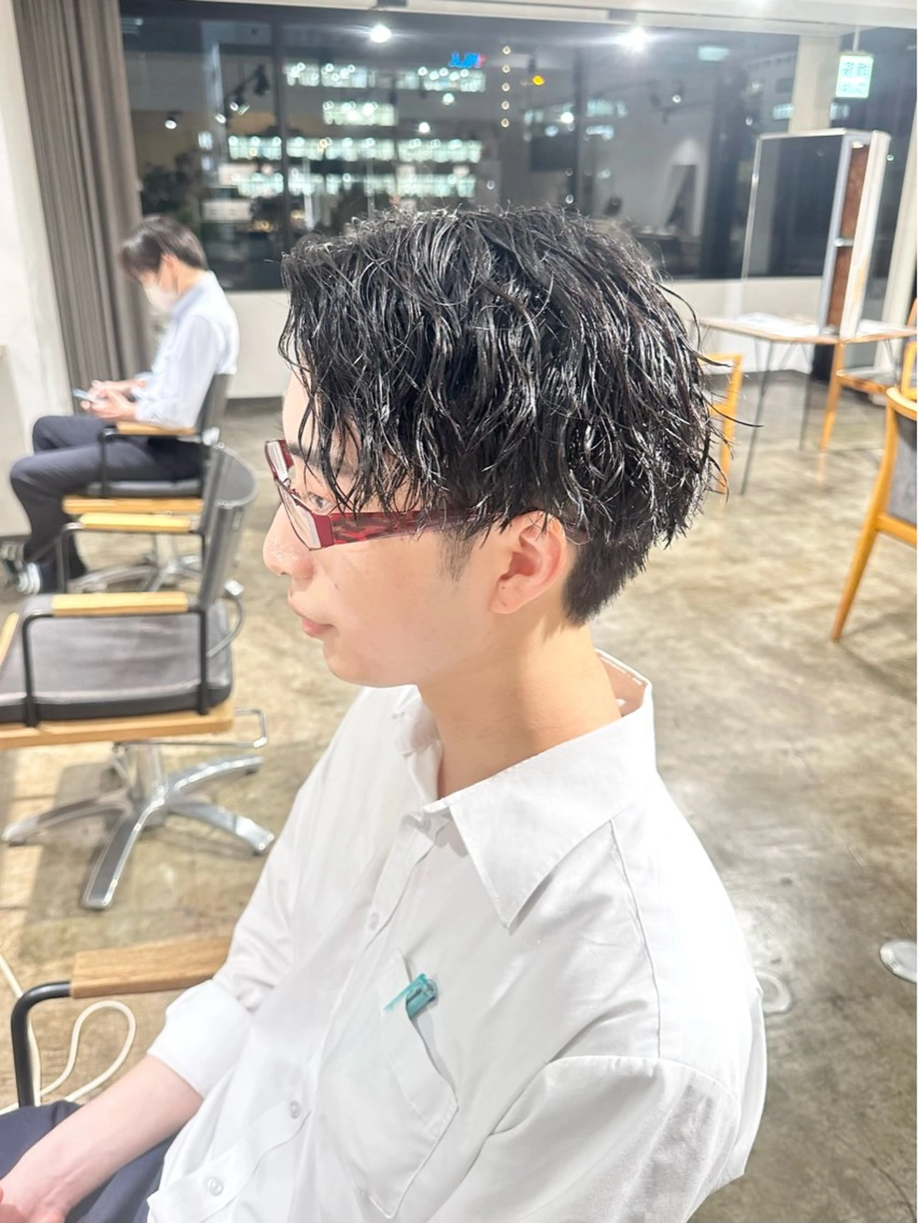 メンズ マッシュ メンズパーマ メンズツイストパーマ ツイストパーマ カット ヘアカラー パーマ トリートメント 骨格補正施術/メンズ 専門美容師/YUYAのヘアスタイル