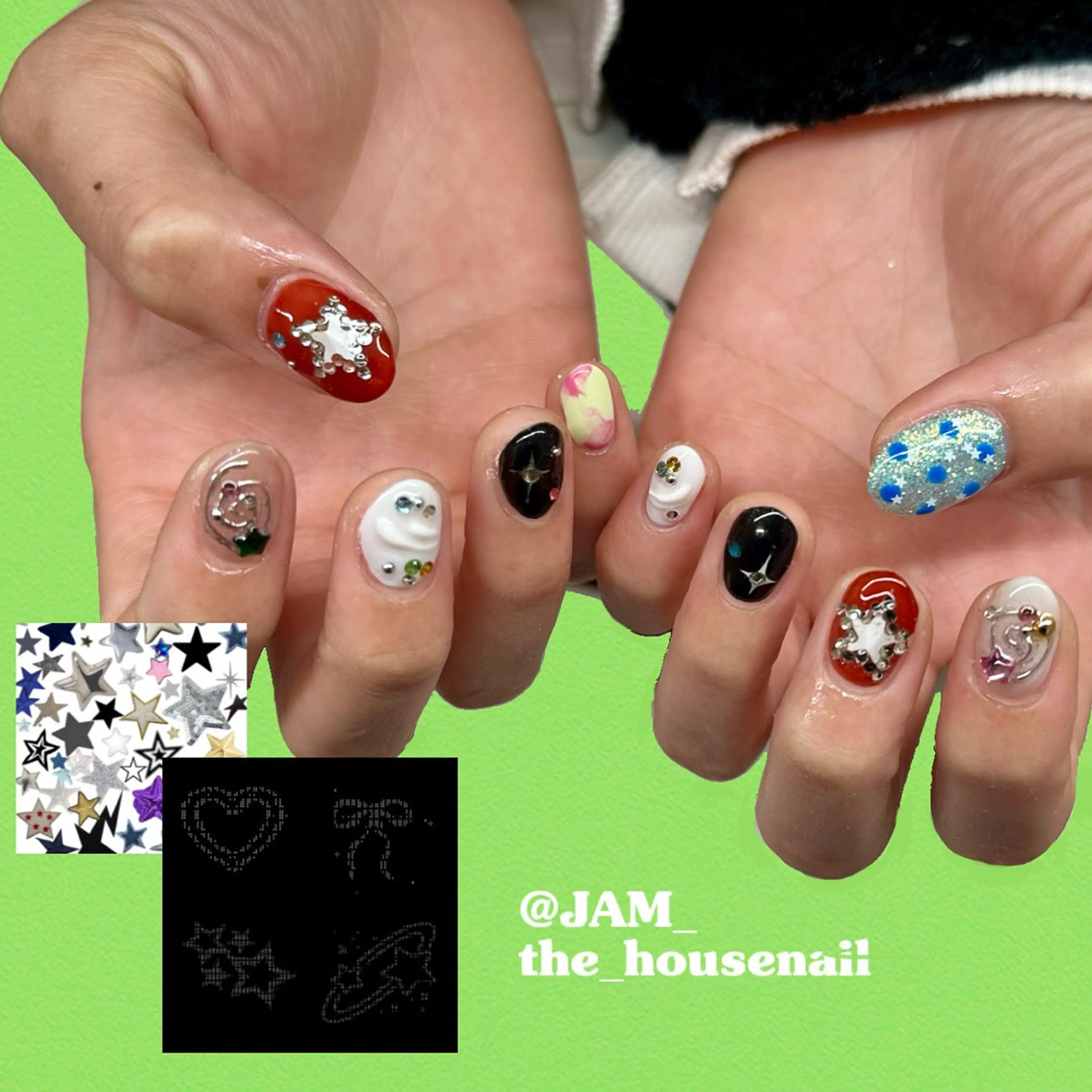 ネイル ハンドネイル JAM the housenailのネイルデザイン