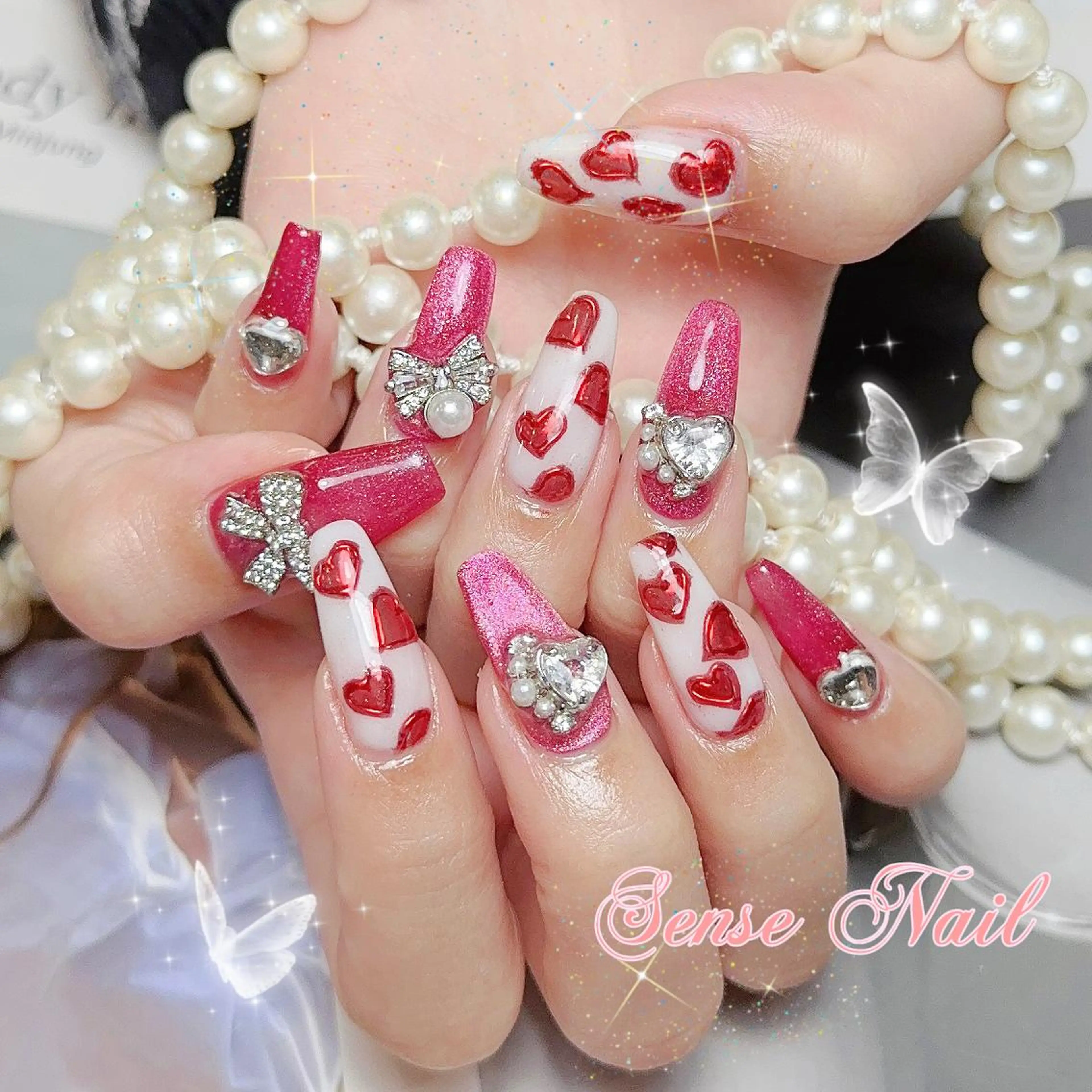 ネイル ハンドネイル ハンドケア 🎀Sense Nail渋谷店🎀のネイルデザイン