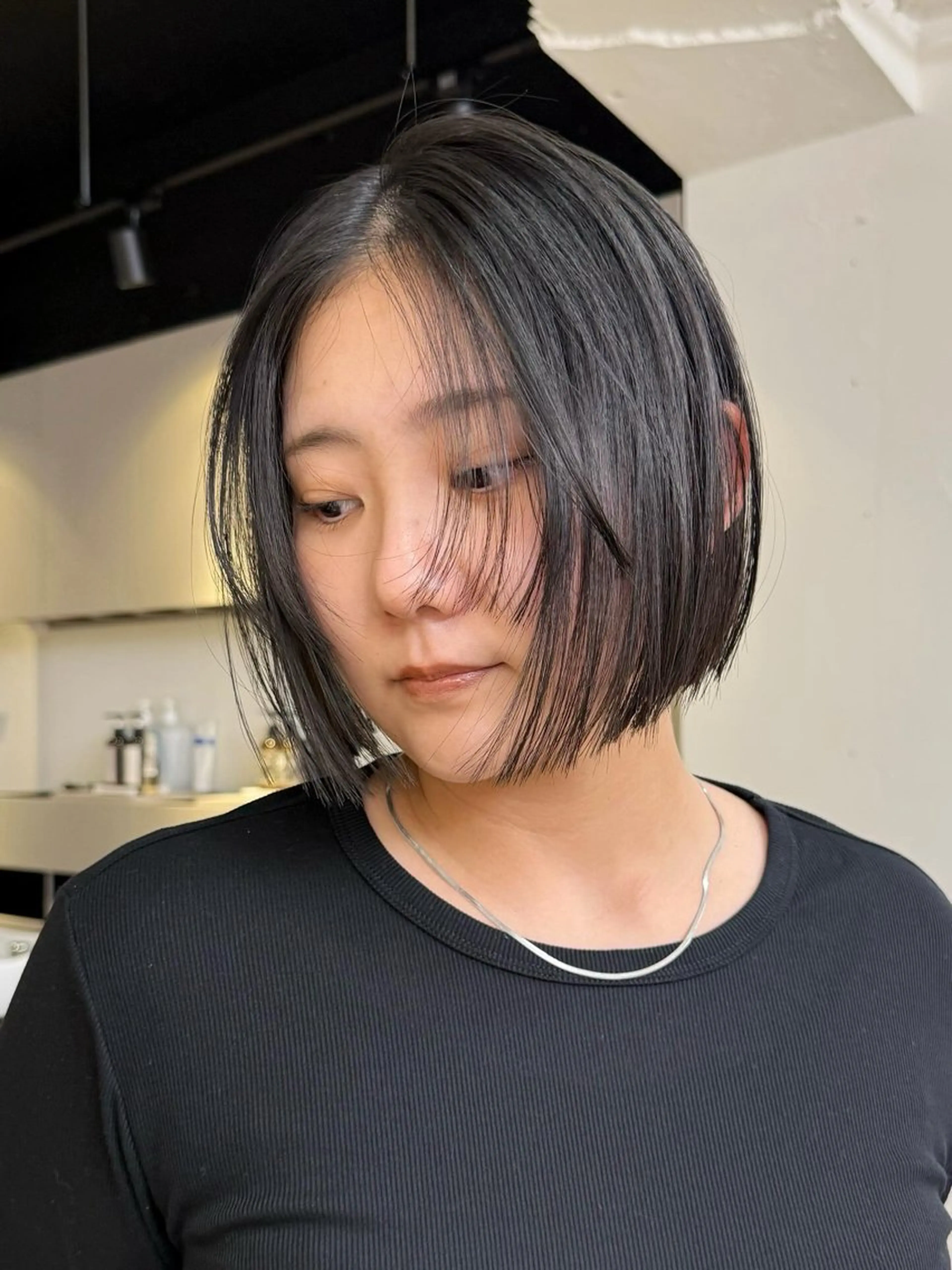 ‎🤍 cut＋color＋straight perm‎🤍の写真