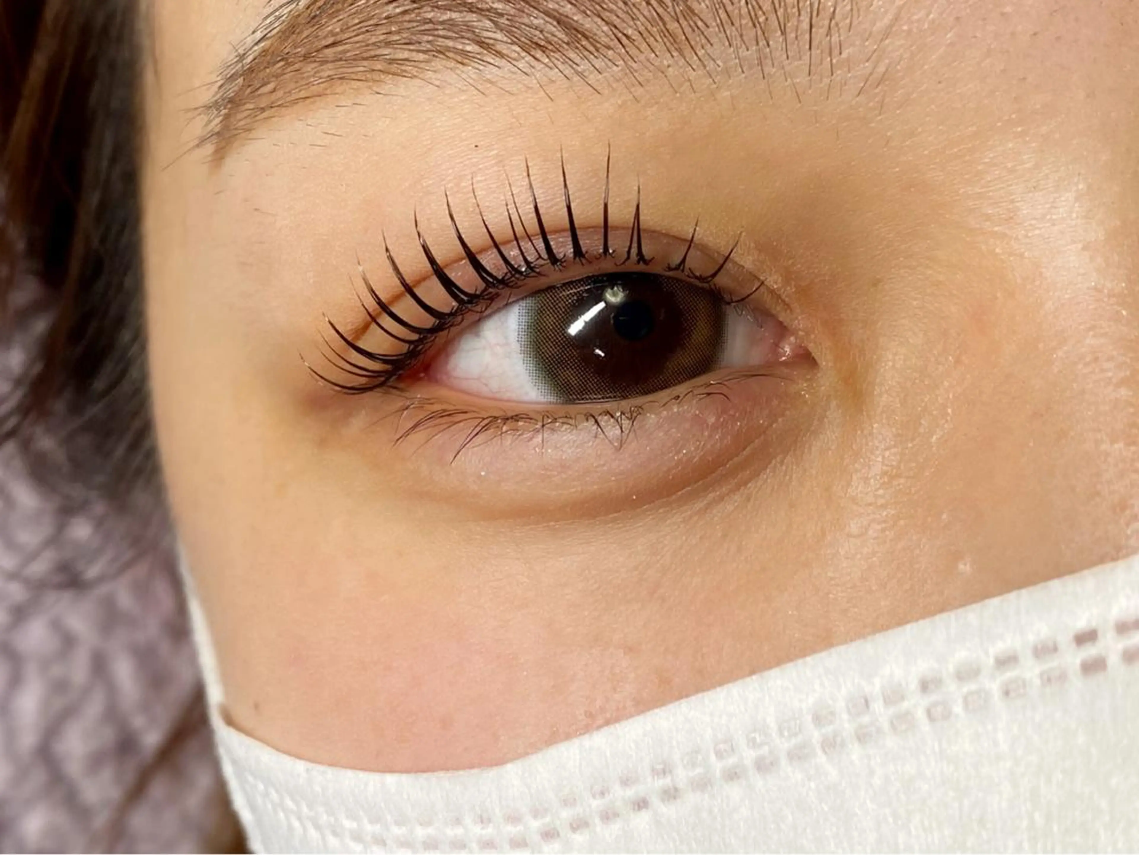 まつ毛パーマorパリジェンヌ＋ケラチントリートメント付きの写真