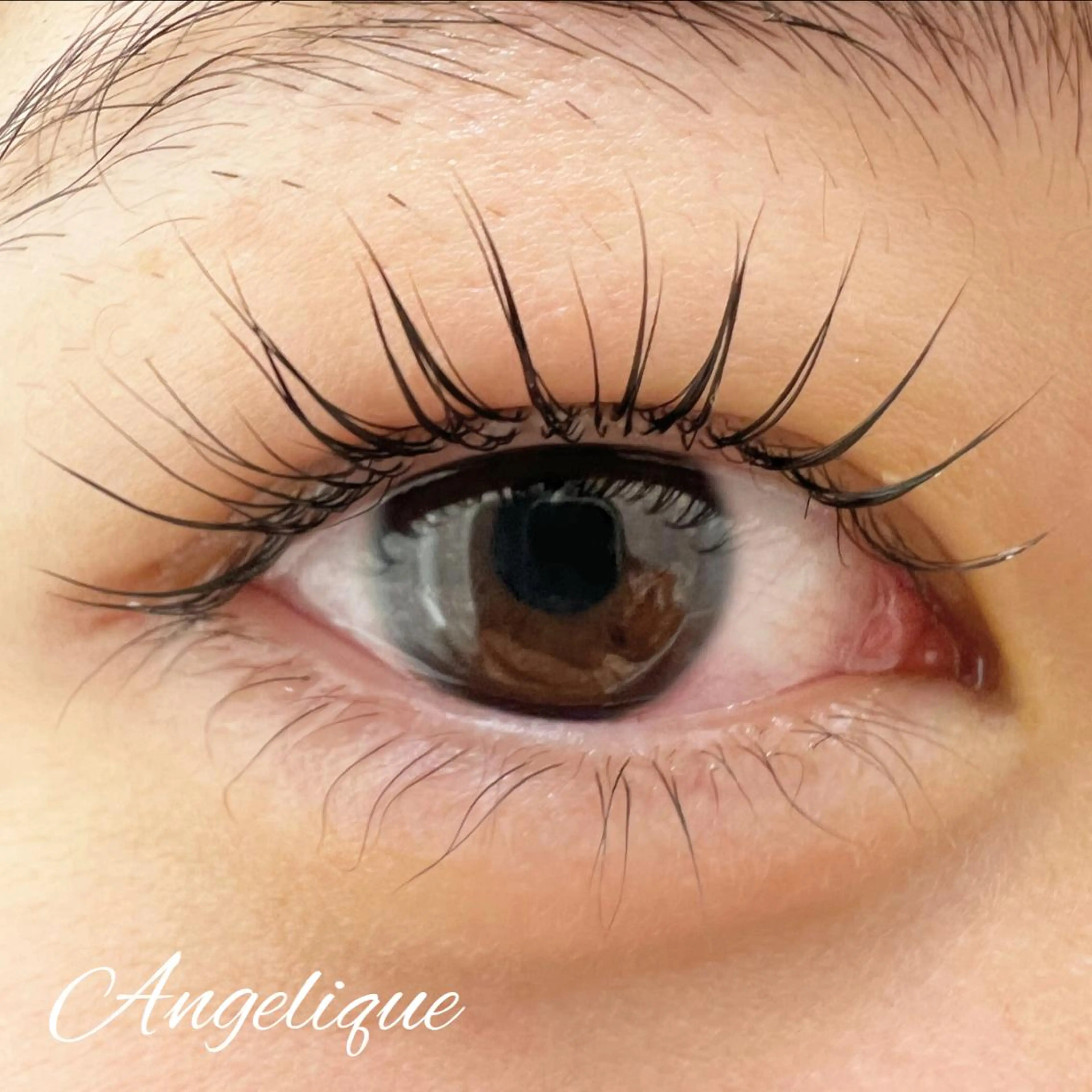 マツエク・マツパ 一重×まつ毛パーマ 田村 莉子のマツエク・マツパデザイン