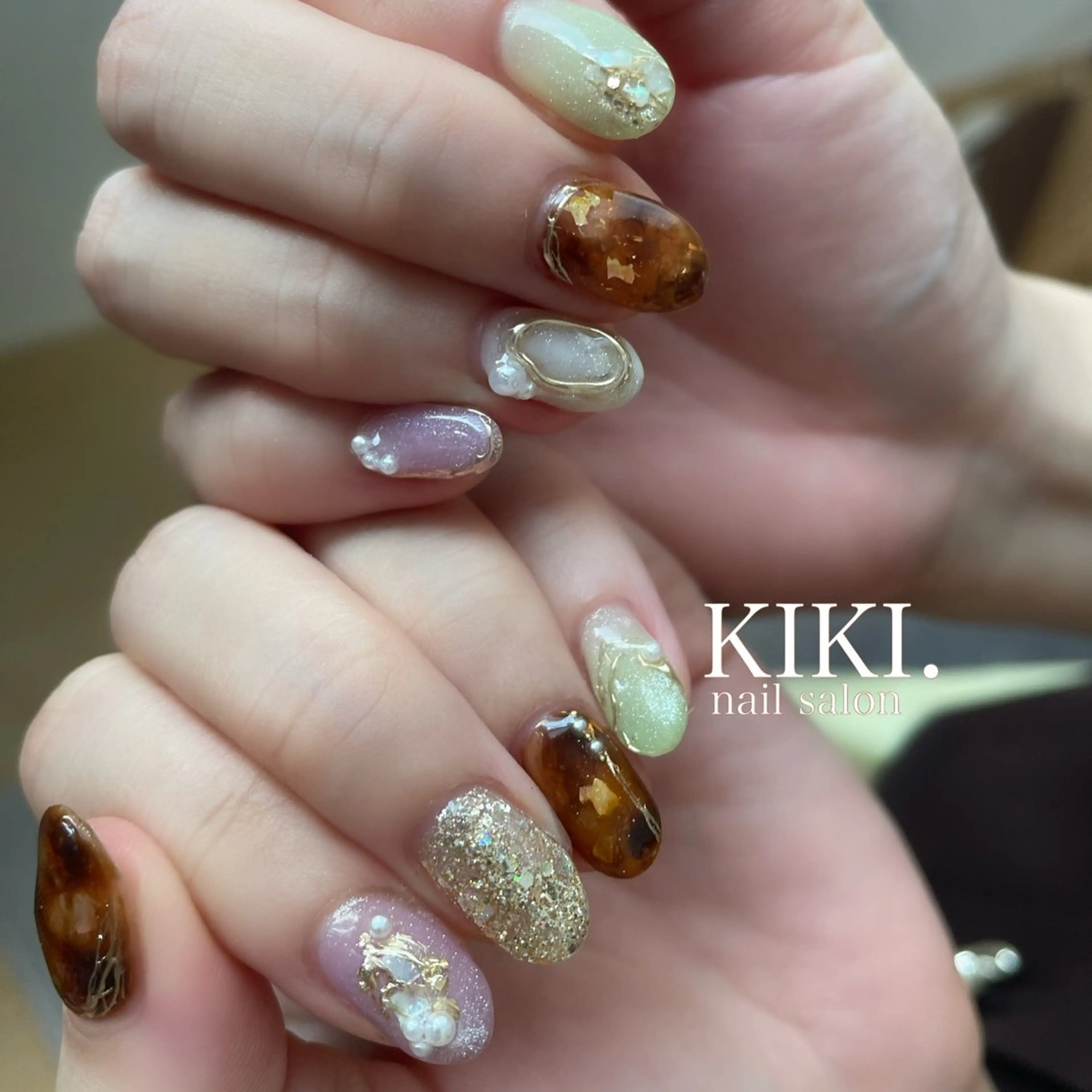 【ご新規様】ハンド⭐︎フルオーダーART（オフ込み）※事前にお写真をご送付くださいの写真