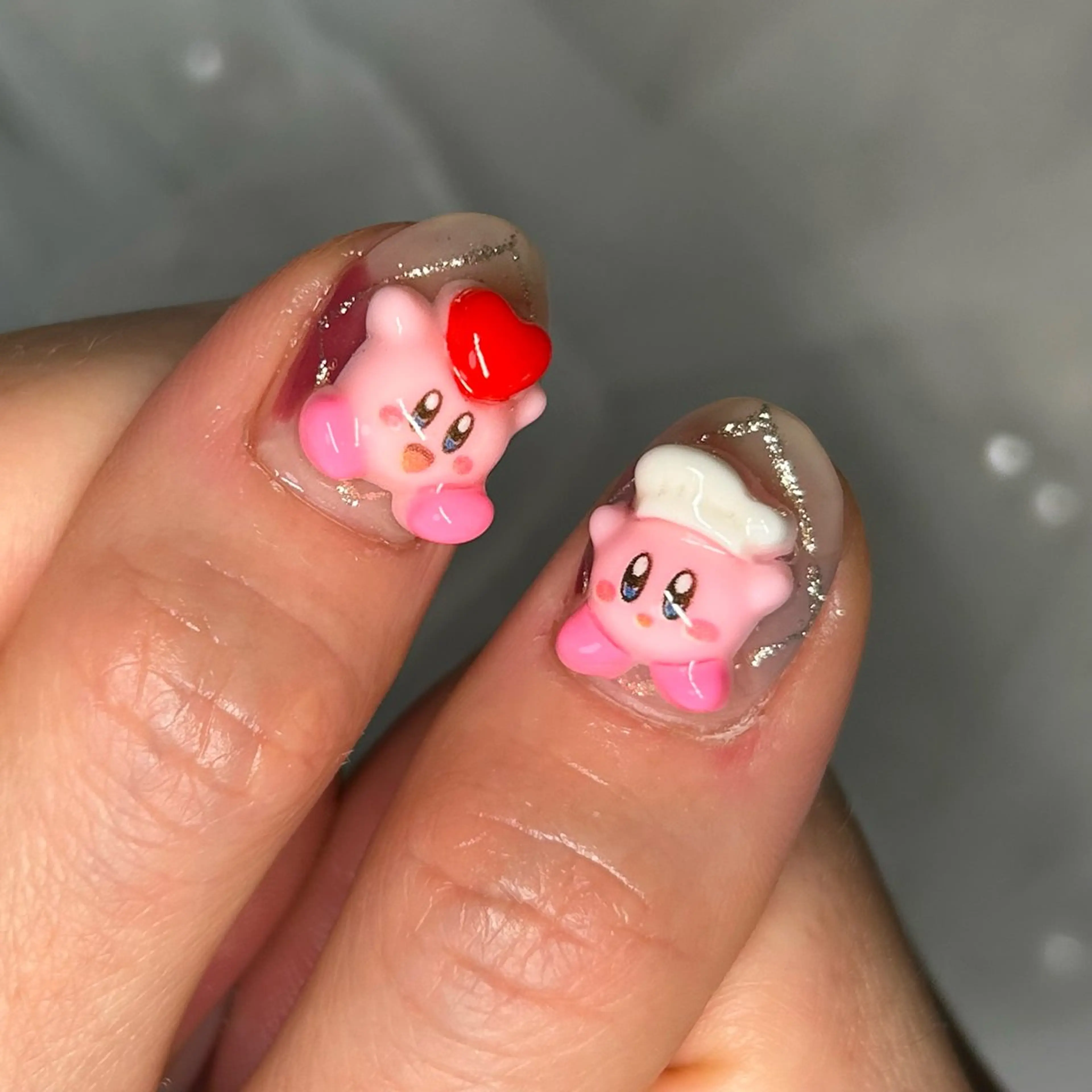 ネイル 持ち込み ハンドネイル ten nail salon　かえでのネイルデザイン