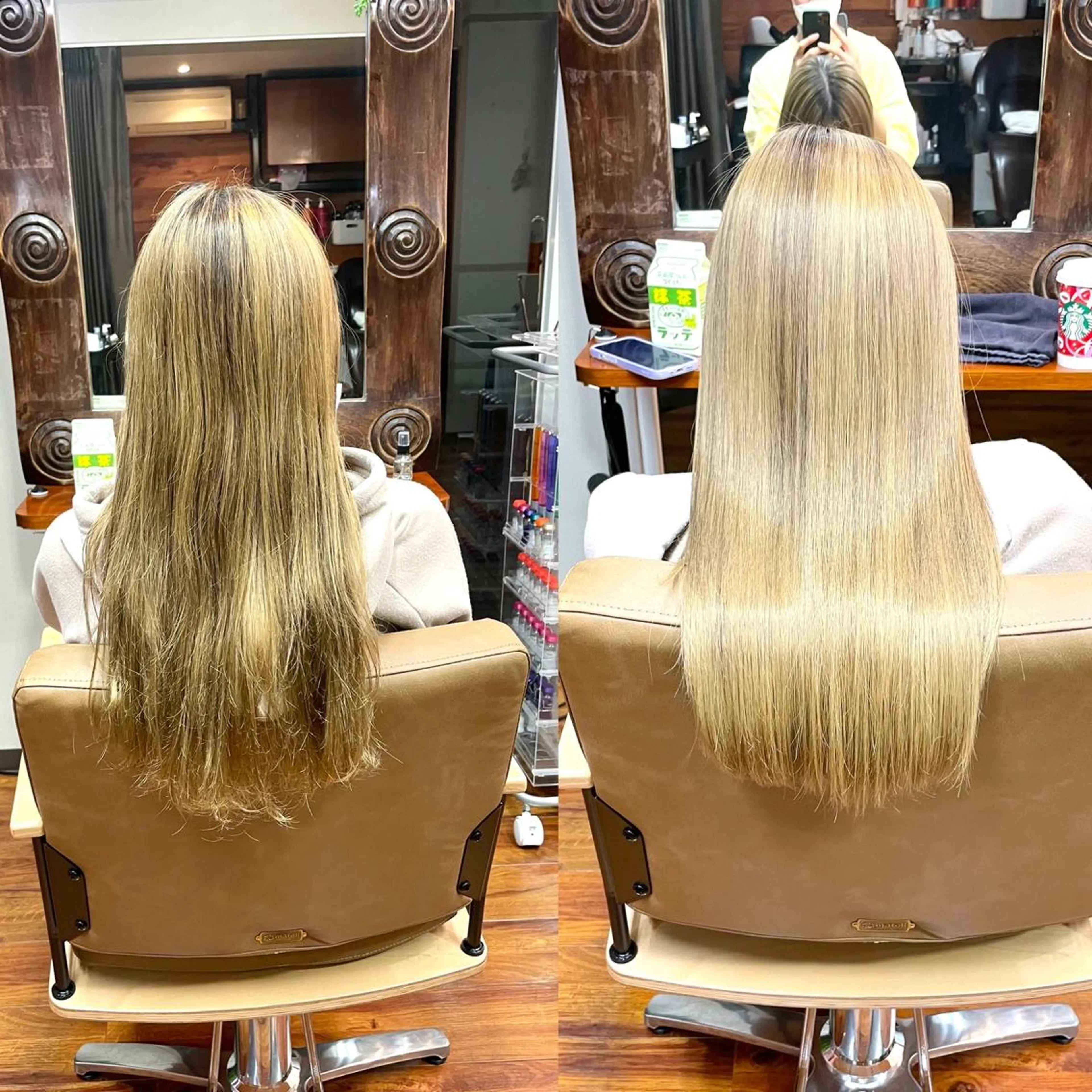 ロング 髪質改善 トリートメント トリートメント ✨美髪矯正&ショート の小林✨のヘアスタイル