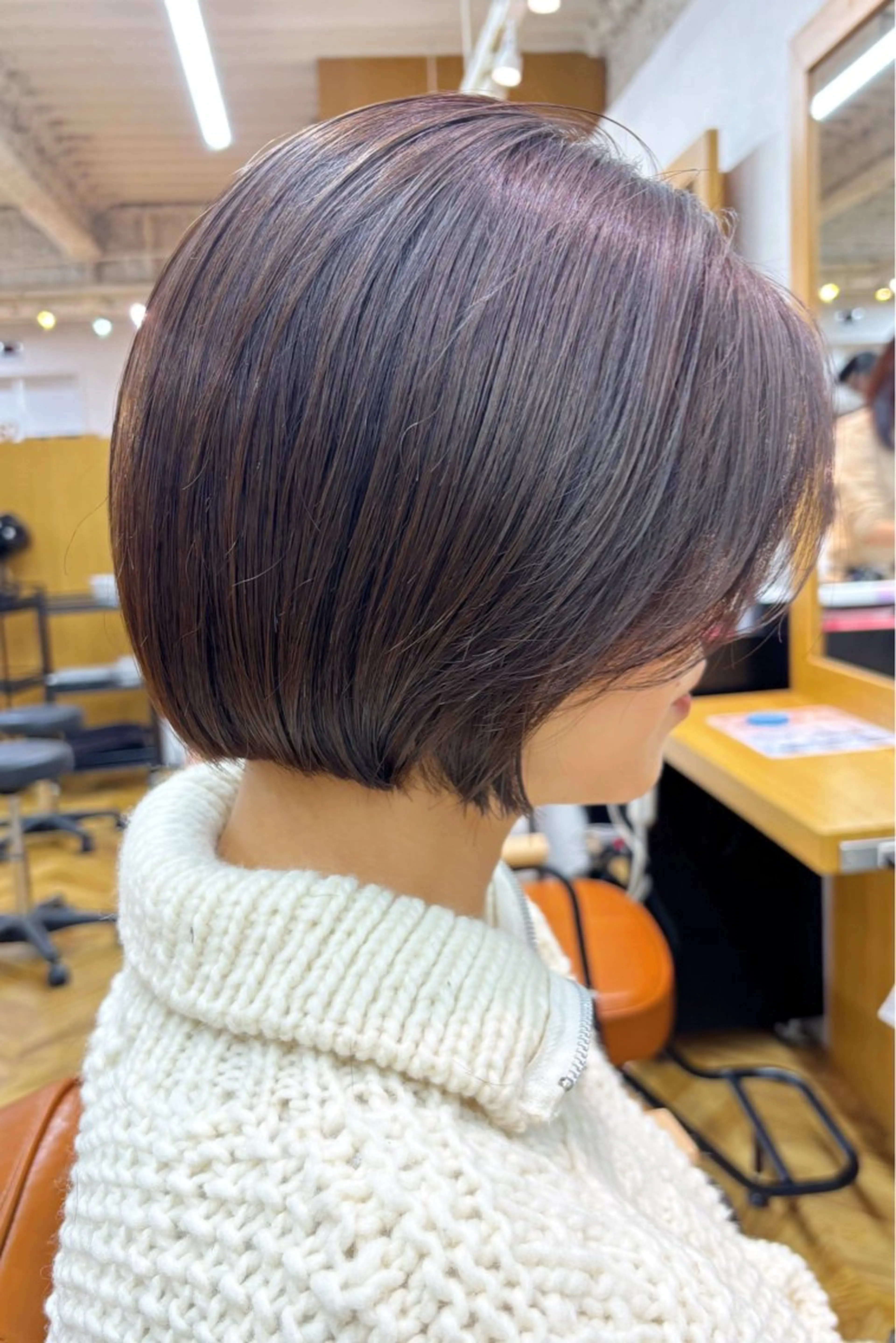 カラー グレージュ カット ヘアカラー トリートメント ボブ/ミディアム 親しみやすさ/さくらのヘアスタイル