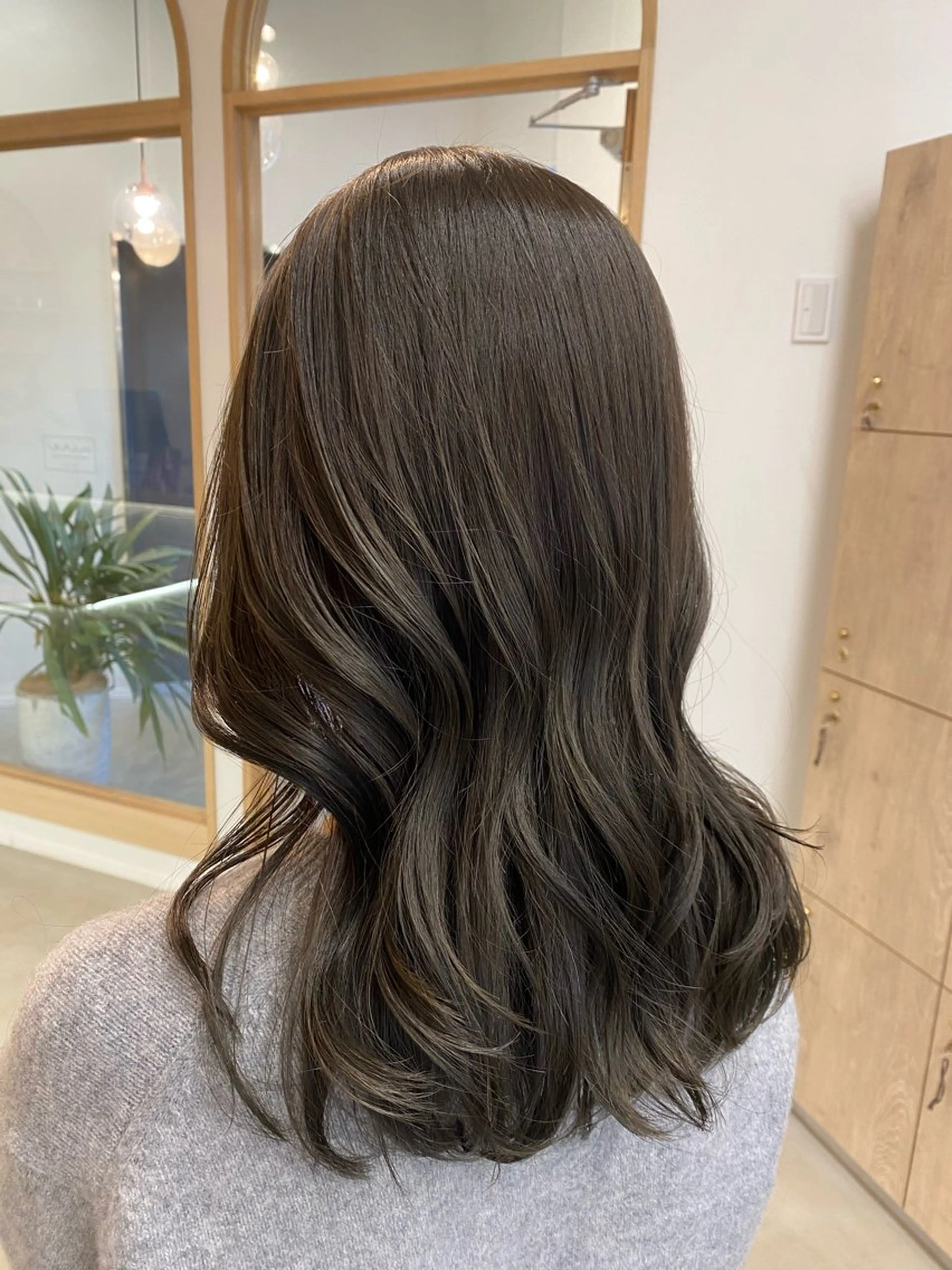 ロング トリートメント カット ヘアカラー sanae /透明感カラーのヘアスタイル