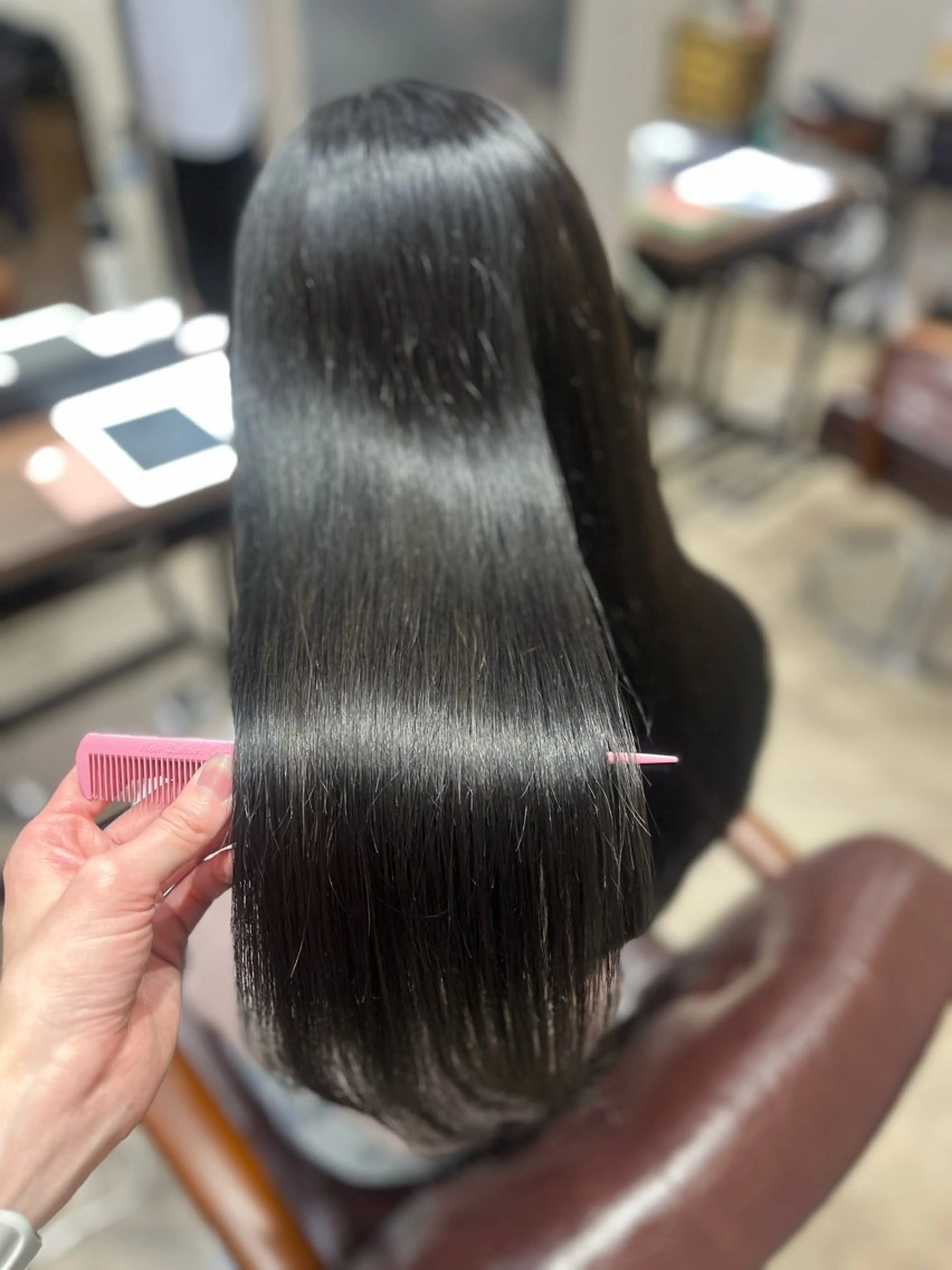 ロング カラー グレージュ オリーブグレージュ オリーブグレー カット ヘアカラー トリートメント 🫧ぷる艶カラー🫧 Yuubi🦩のヘアスタイル