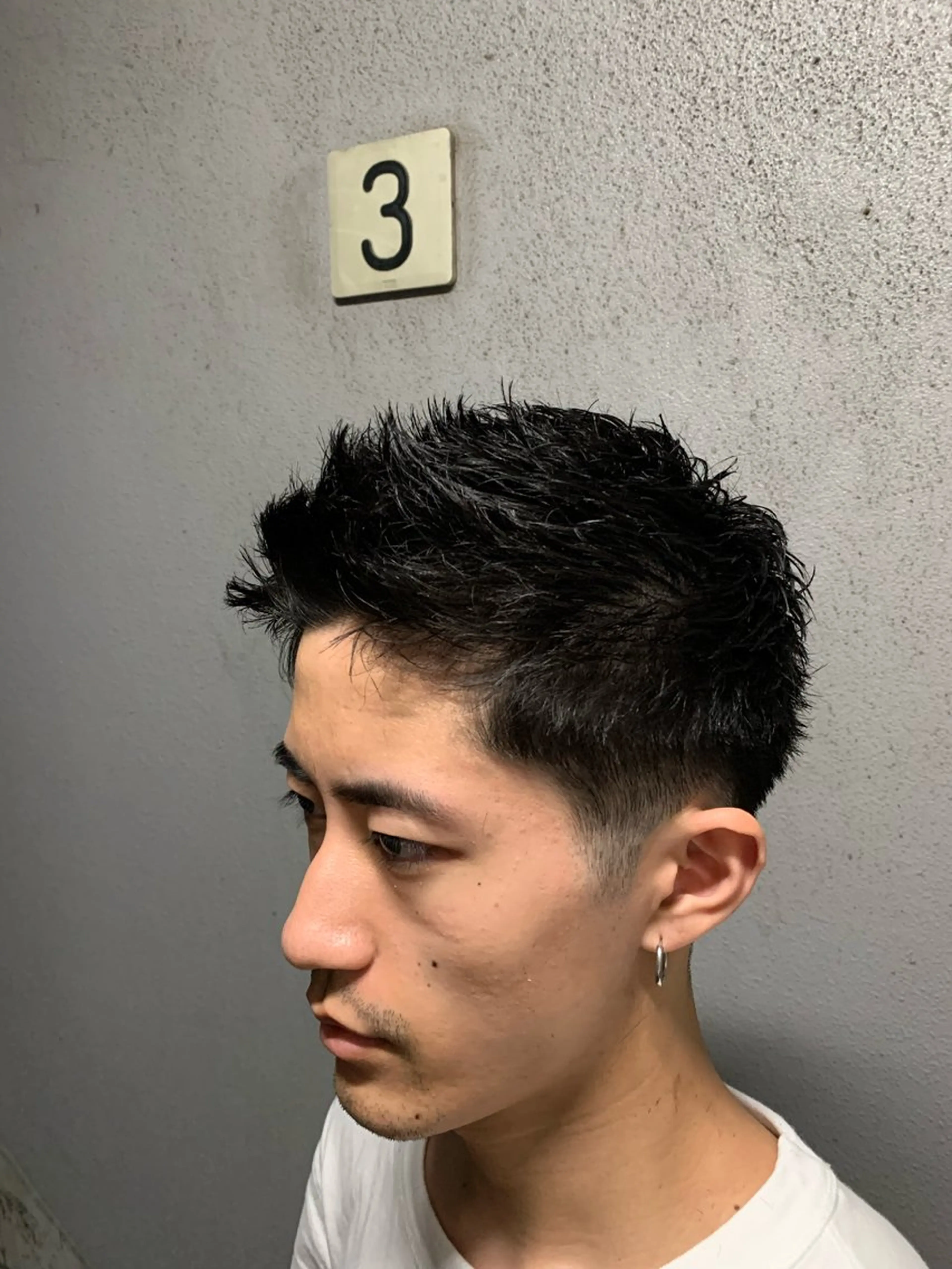 ショート メンズ HIRO銀座　三上 東真のヘアスタイル