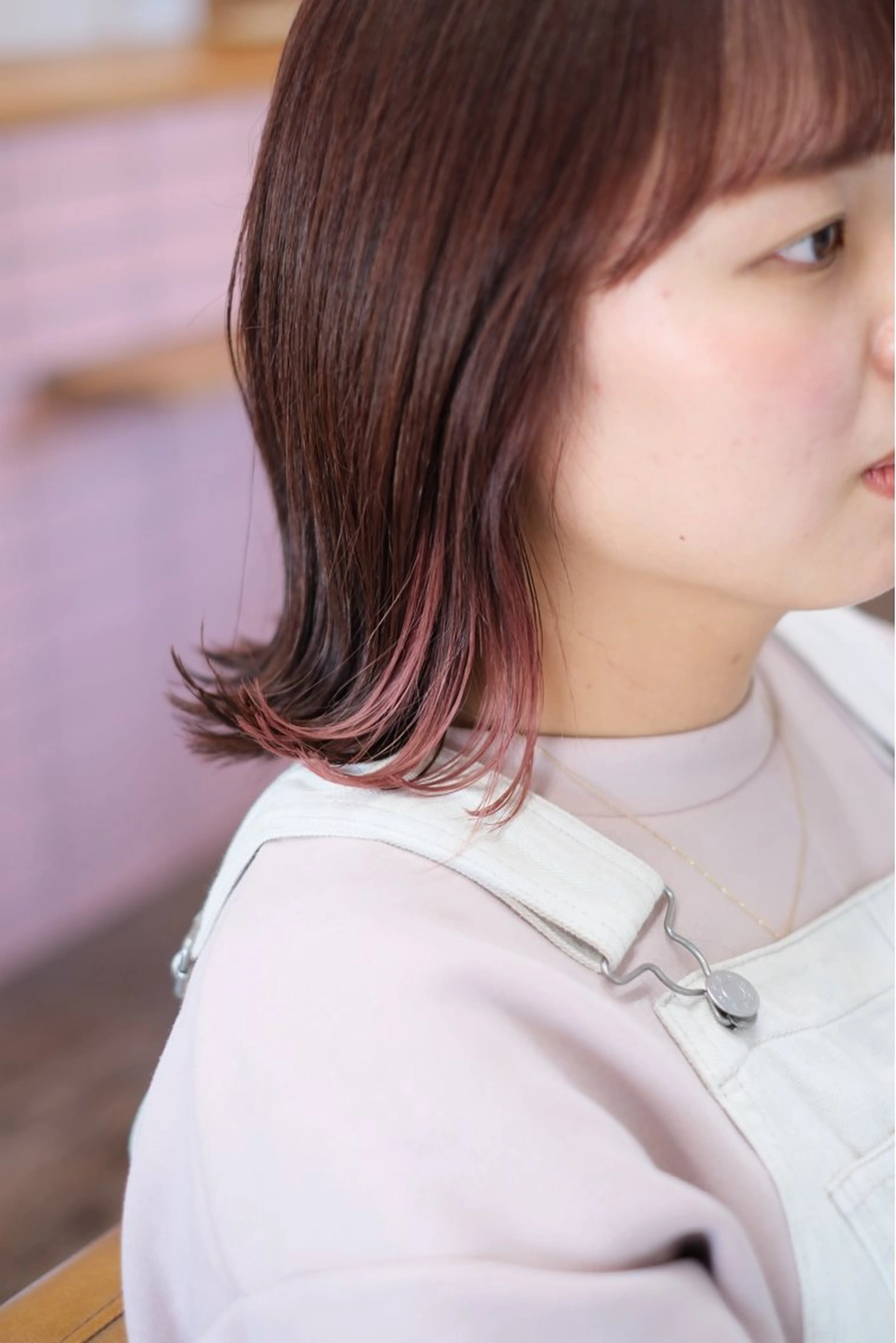 ミディアム Strawberry所属・原田 志保のヘアスタイル