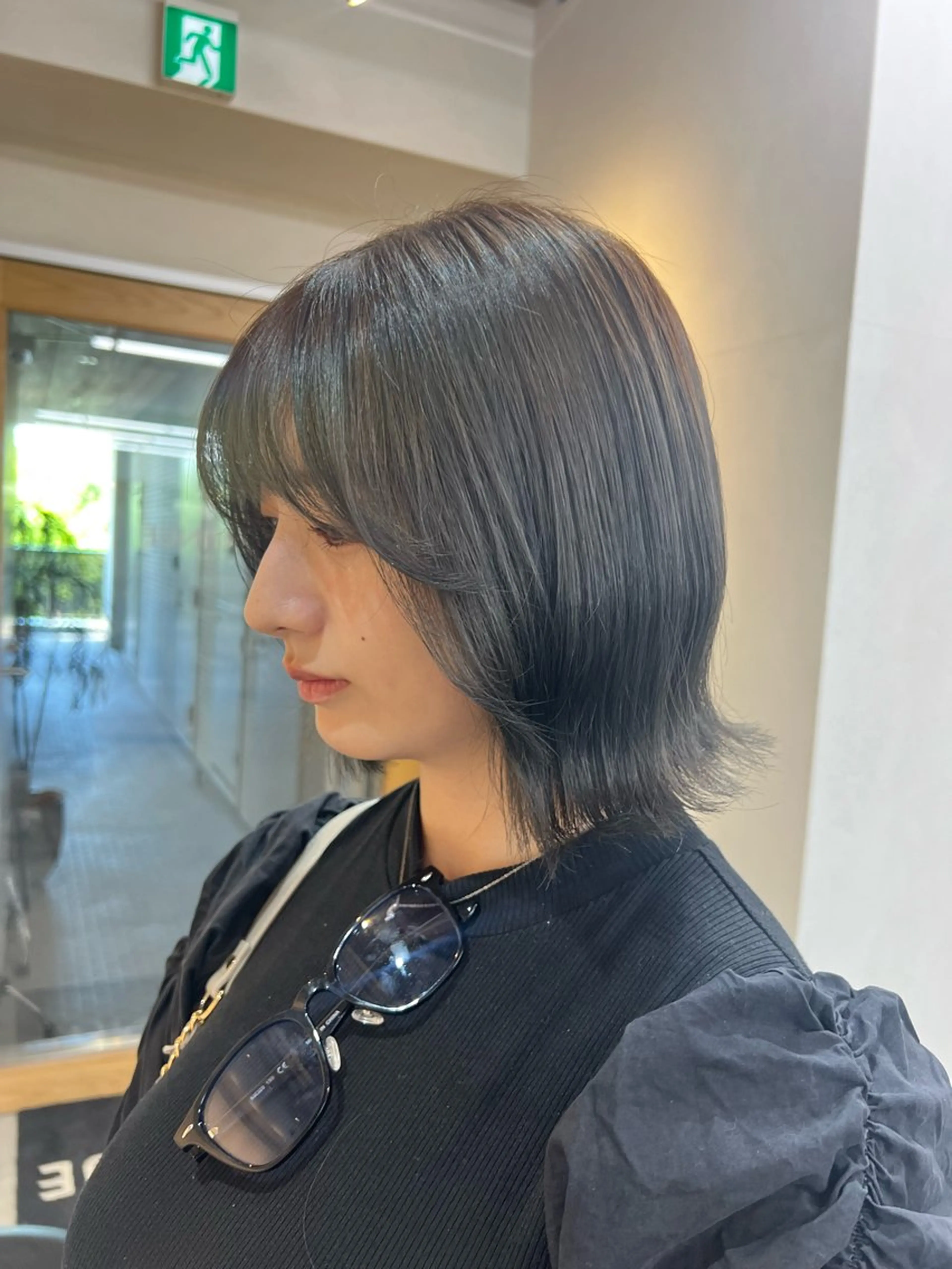 カラー ヘアカラー トリートメント 表参道/kozue/ 艶髪/髪質改善のヘアスタイル