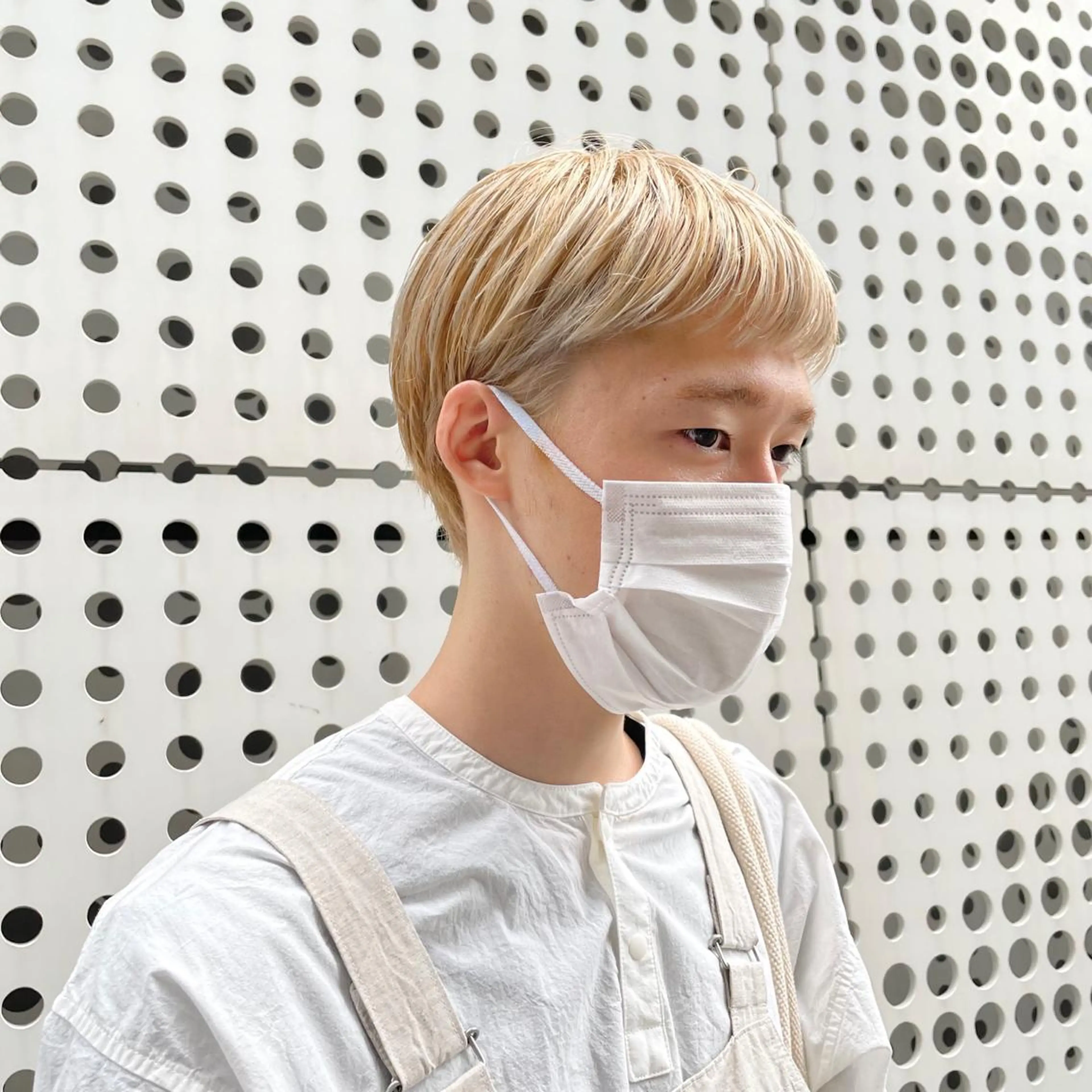 カラー ハイトーンカラー ショート/パーマ/ カラー/FUKOのヘアスタイル