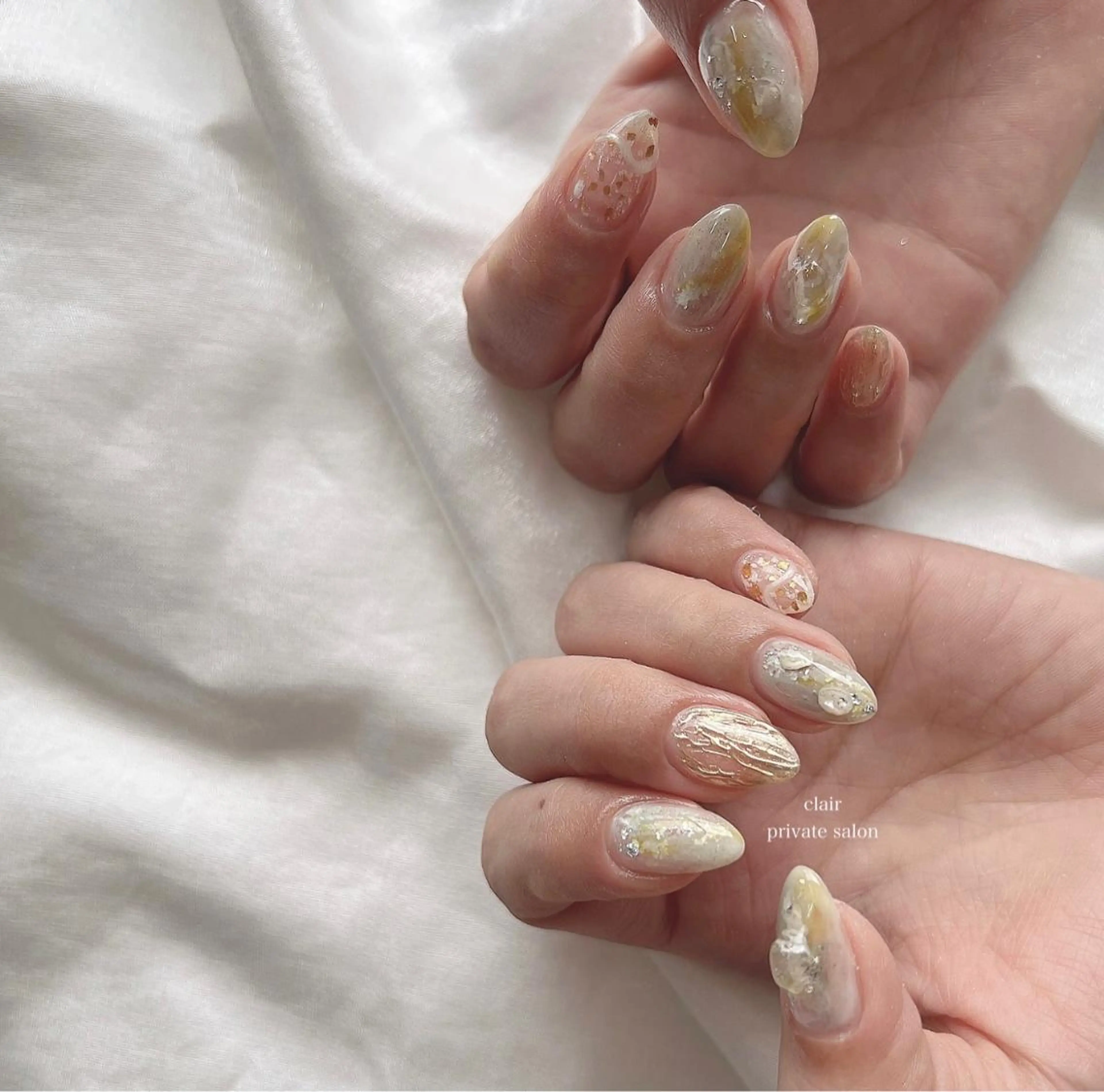 ネイル ハンドネイル ハンドケア nail salon una.のネイルデザイン