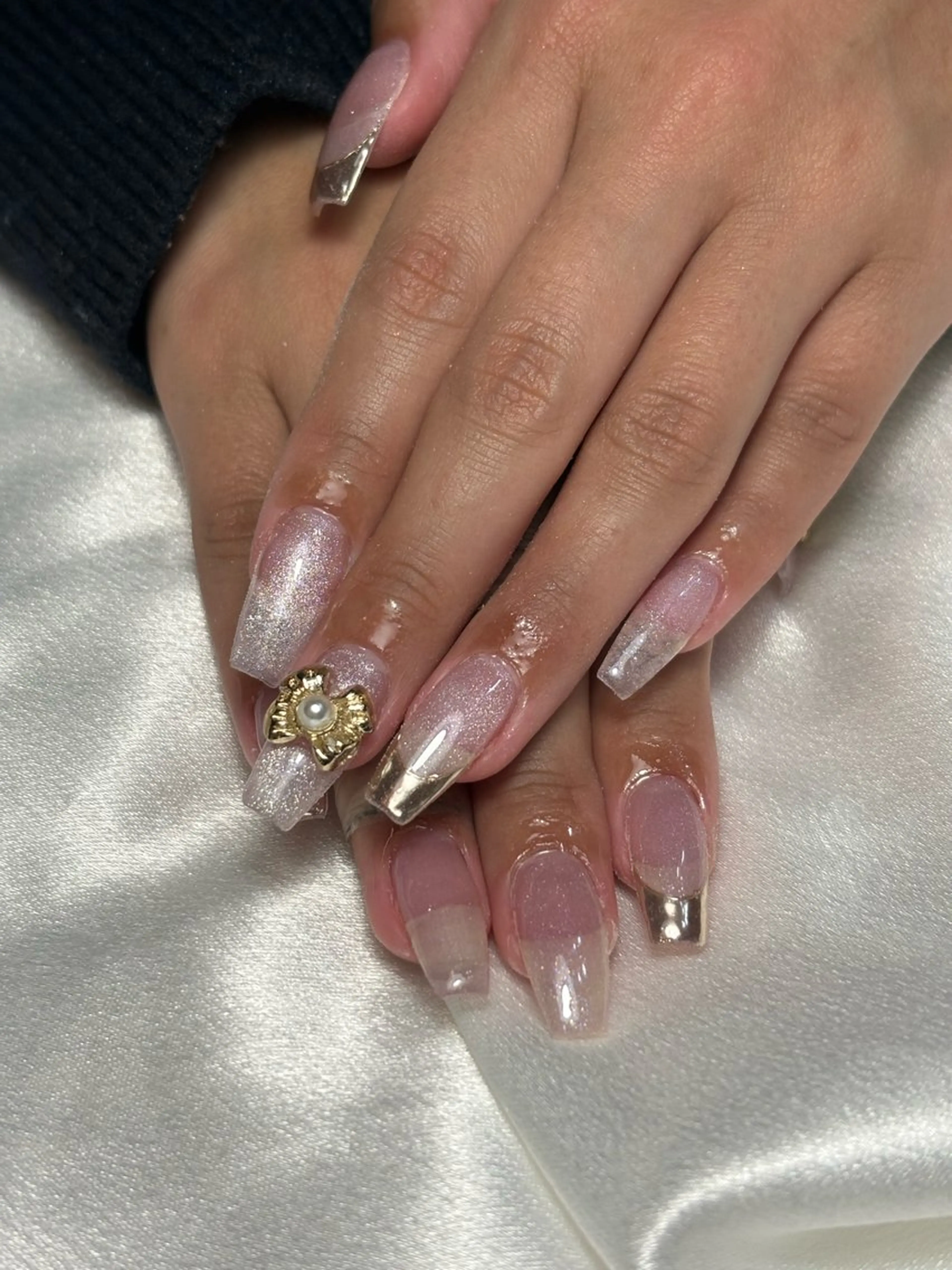 ネイル ハンドネイル フットネイル ✴︎ Delightのネイルデザイン