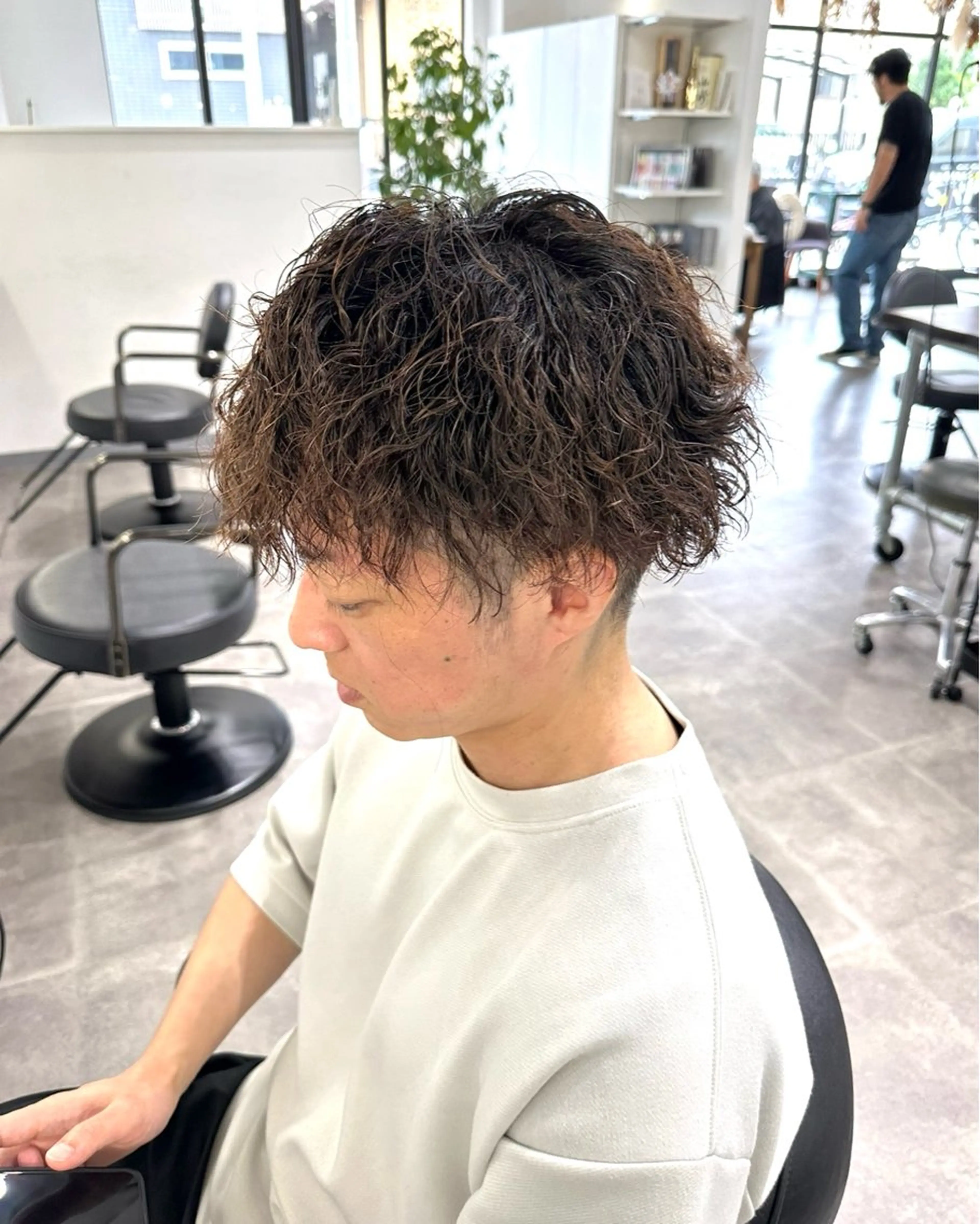 メンズ メンズパーマ 篠崎 佑季のヘアスタイル