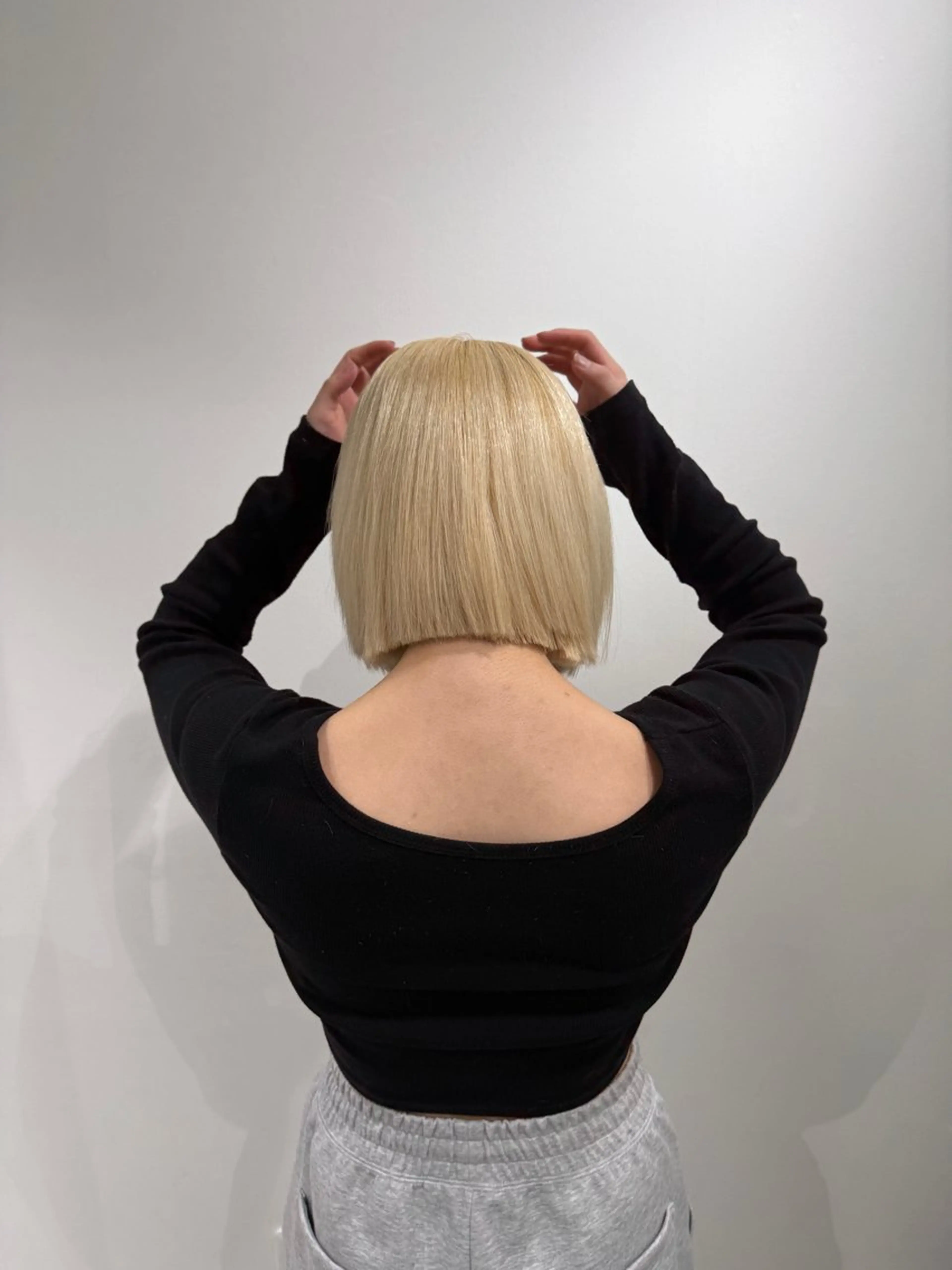 ショート ボブ/ハイトーン🪽 堀内志茉🍀のヘアスタイル