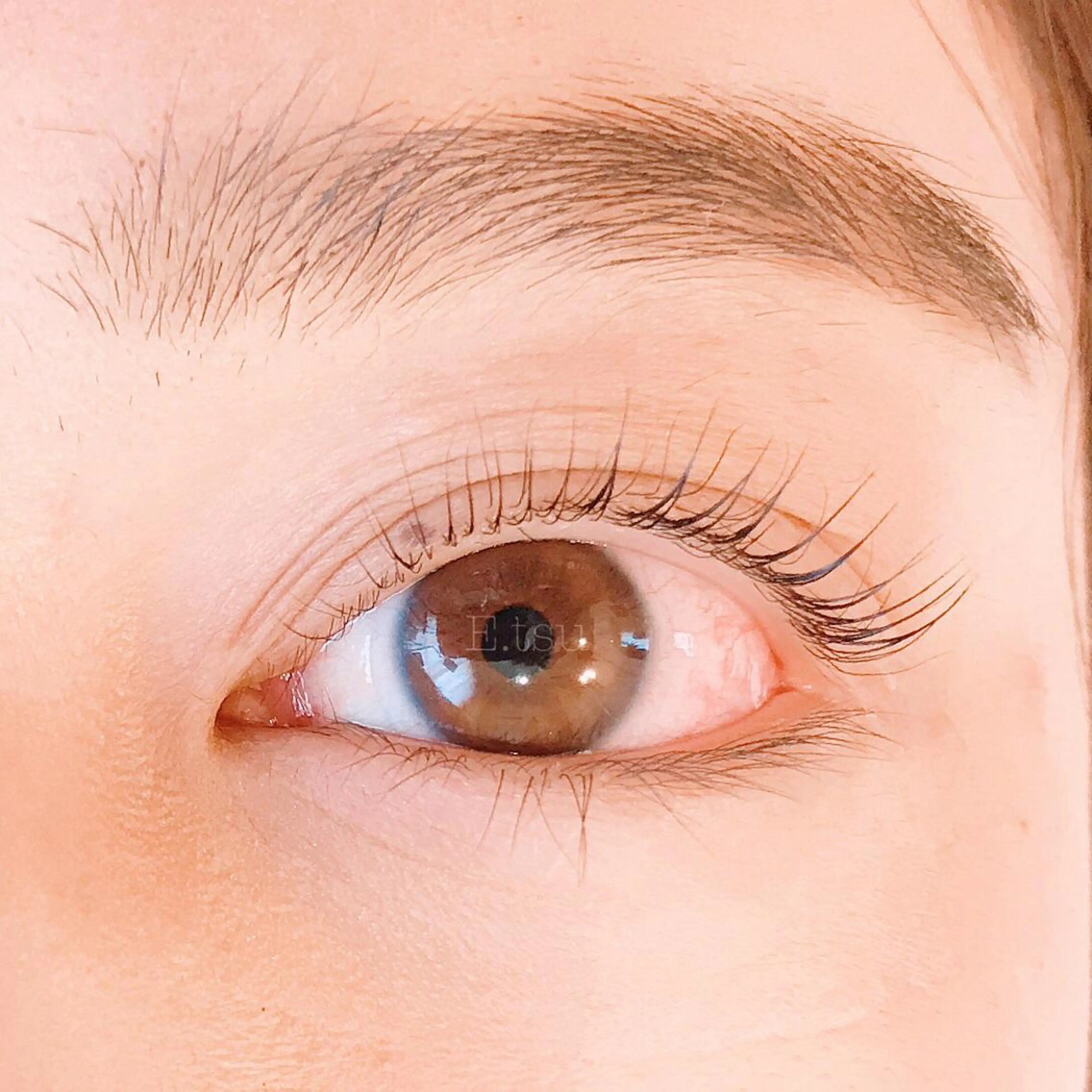 パリジェンヌラッシュリフトの写真