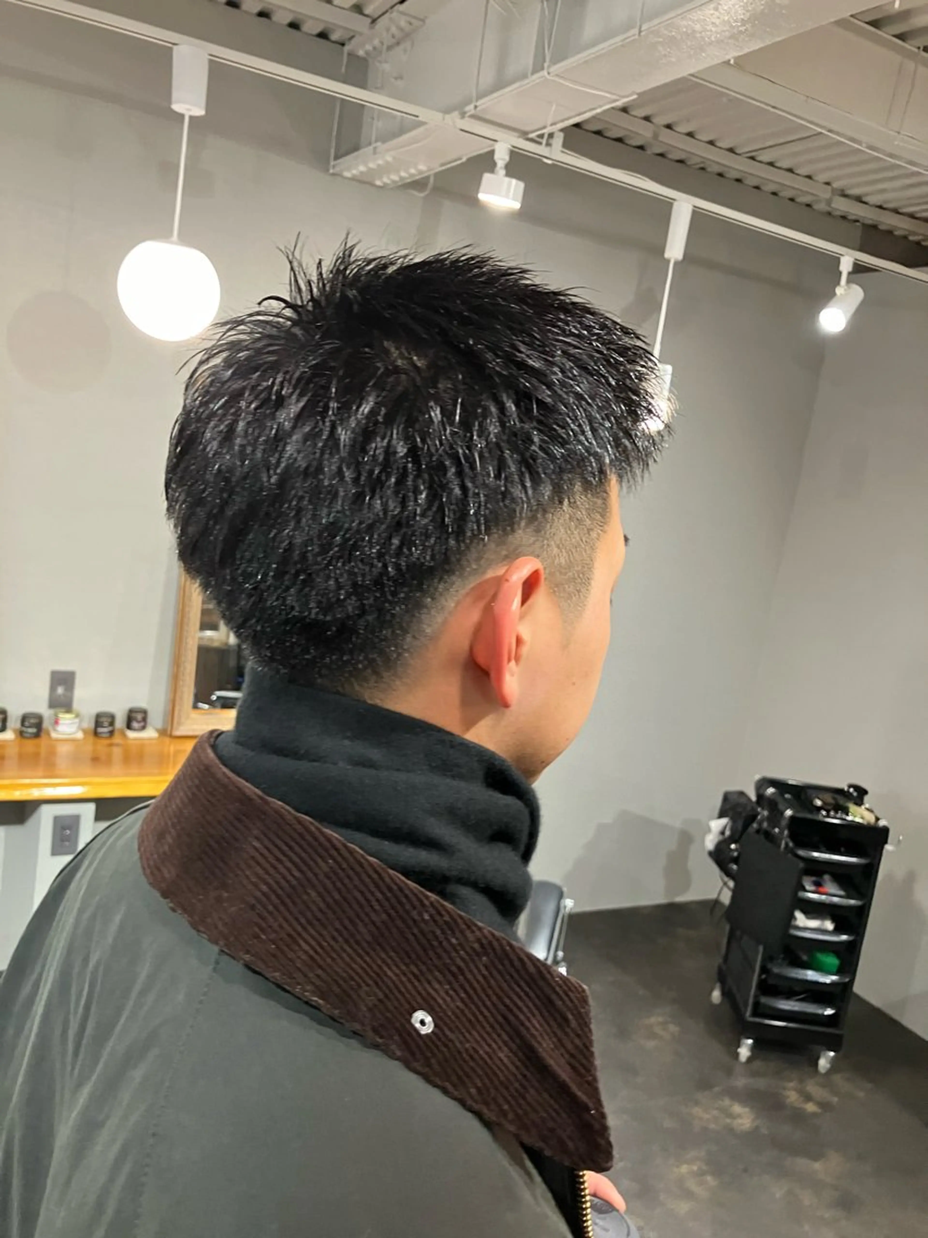 ショート ショートヘア カット ヘッドスパ メンズ/ケアパーマ /hayashiのヘアスタイル