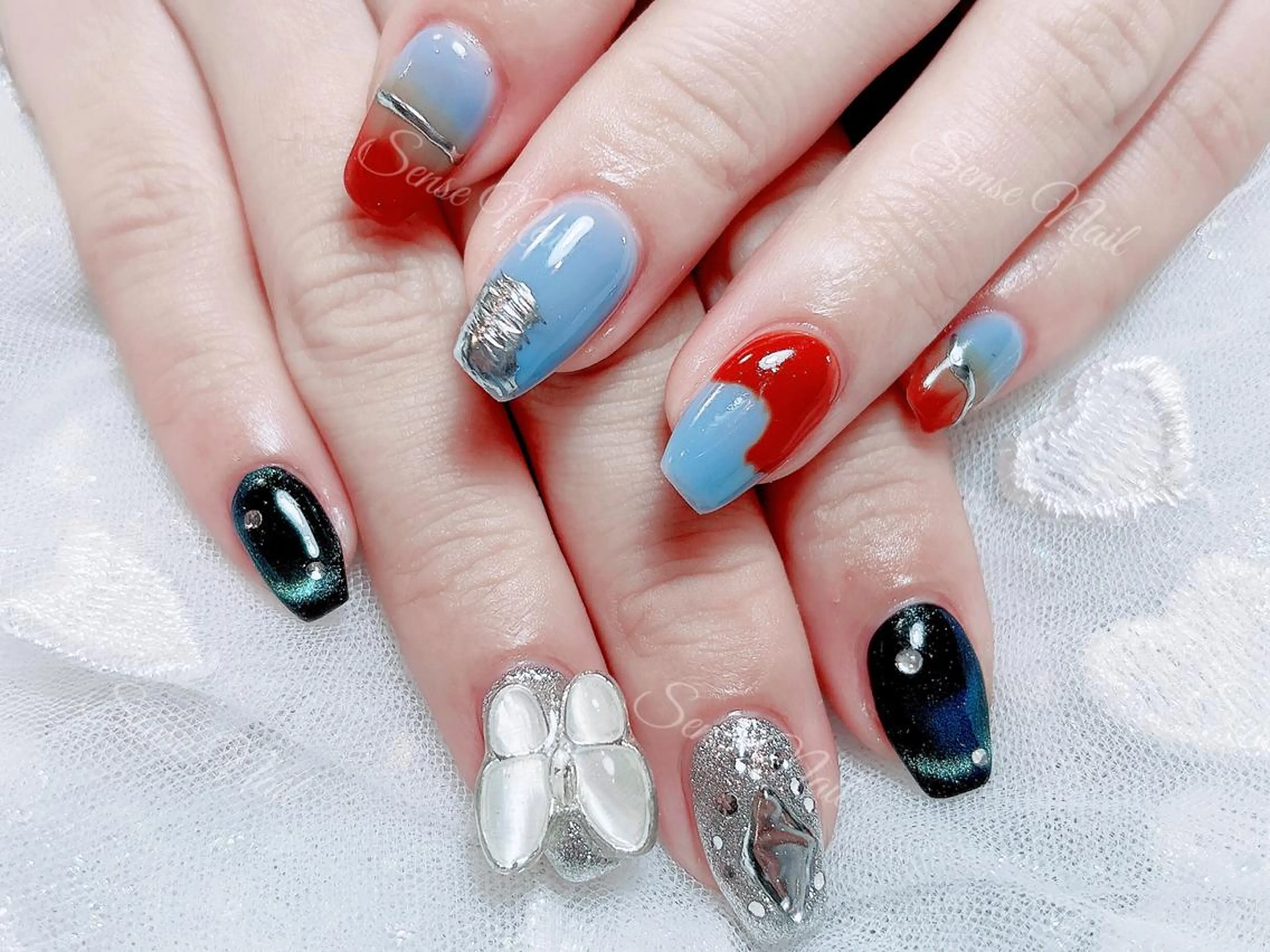 ネイル ハンドネイル ハンドケア 🦋Yumiio 🦋のネイルデザイン