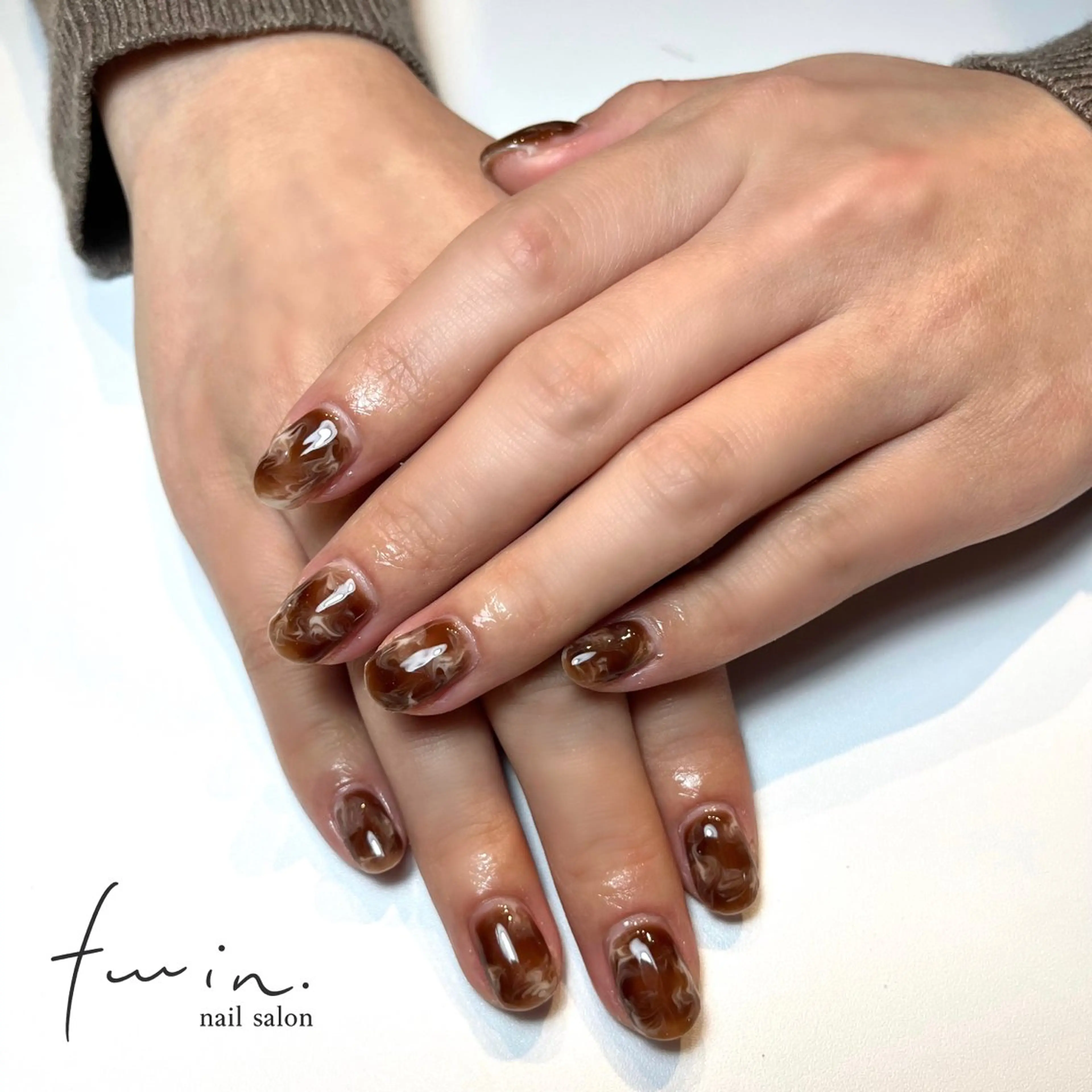 ネイル ハンドネイル twin.塩釜口店 kaedeのネイルデザイン