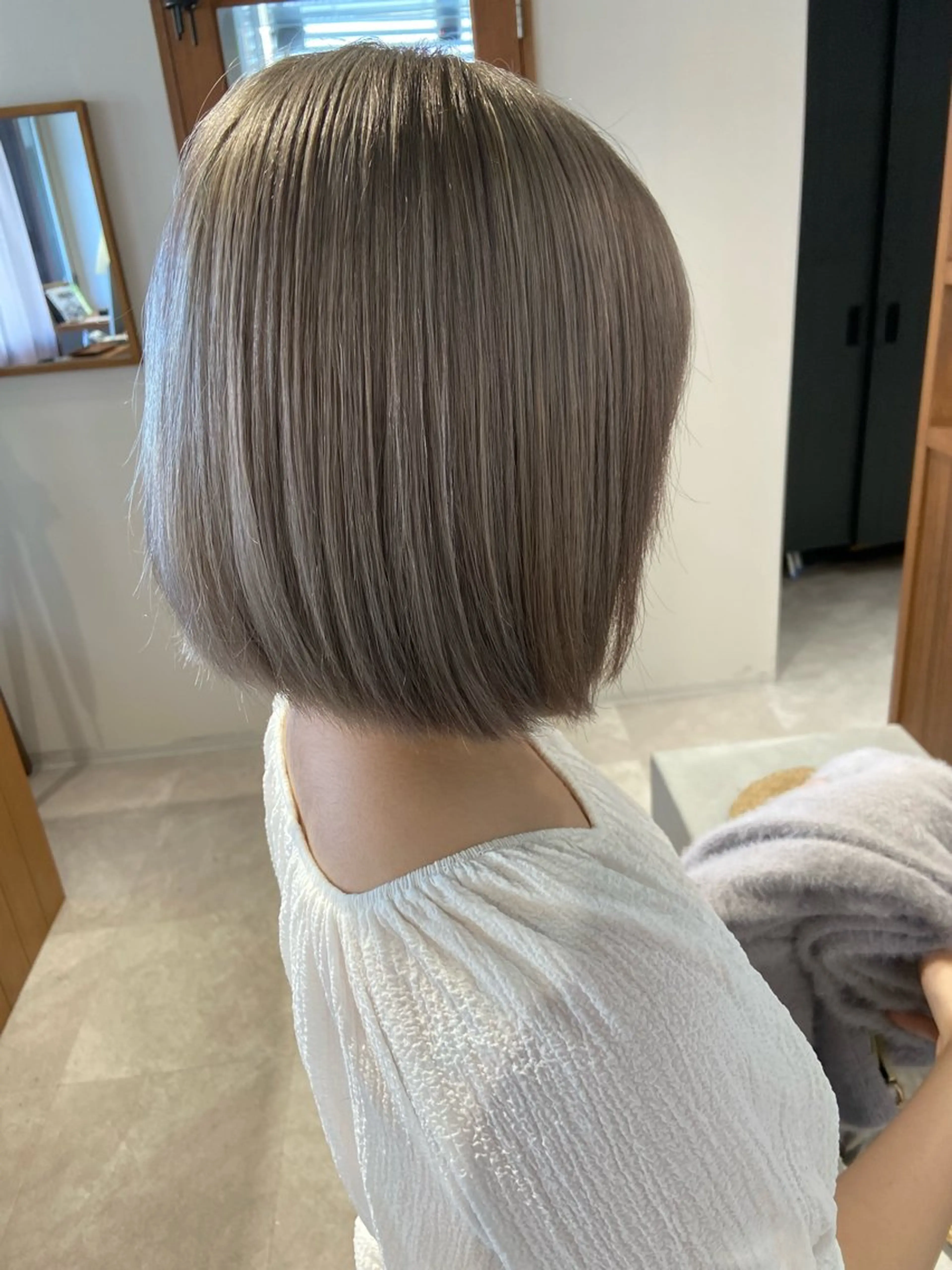 ショート カット ヘアカラー トリートメント EIGHT奥野 心太のヘアスタイル