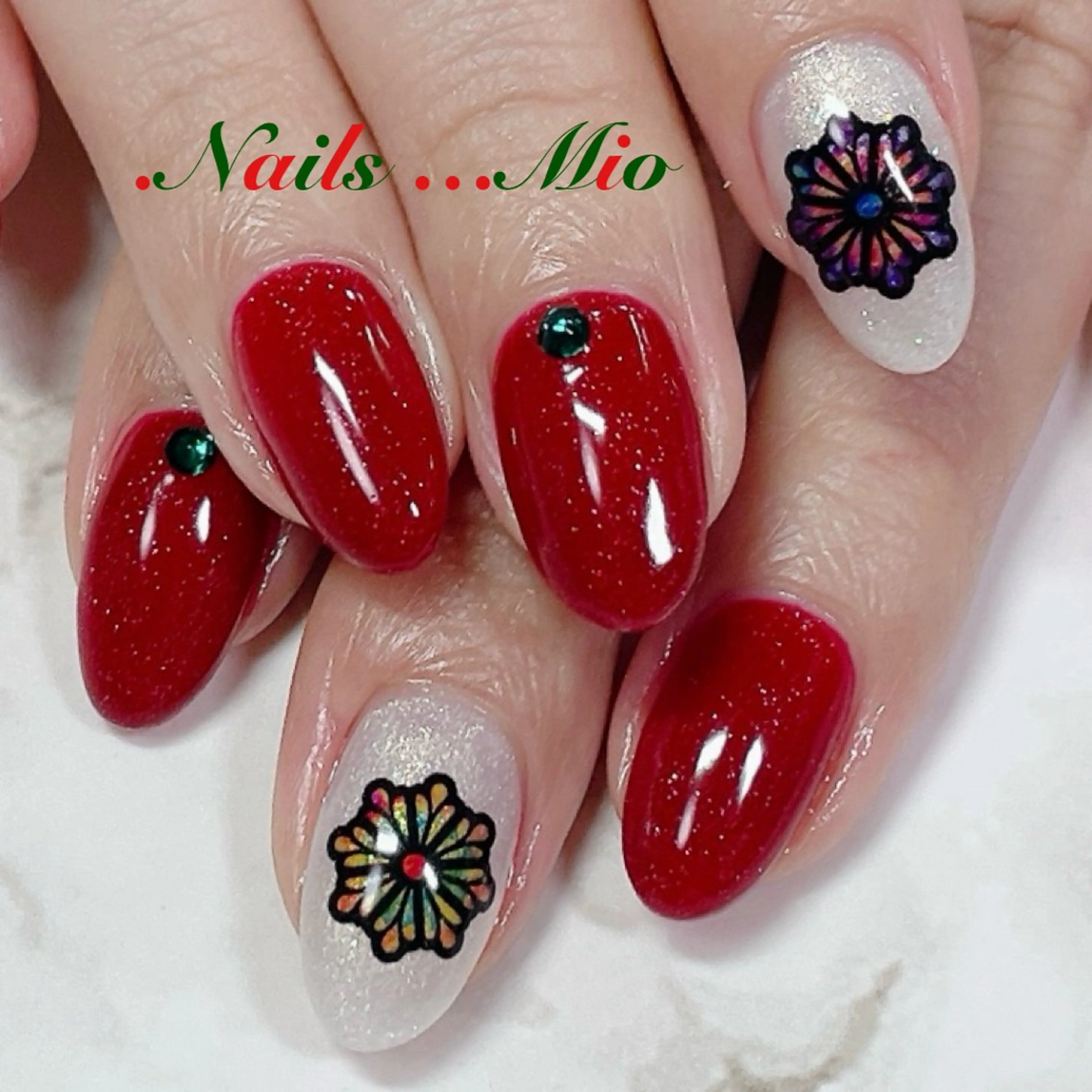 ネイル ジェルネイル .Nails Mio 赤羽西ネイルサロンのネイルデザイン