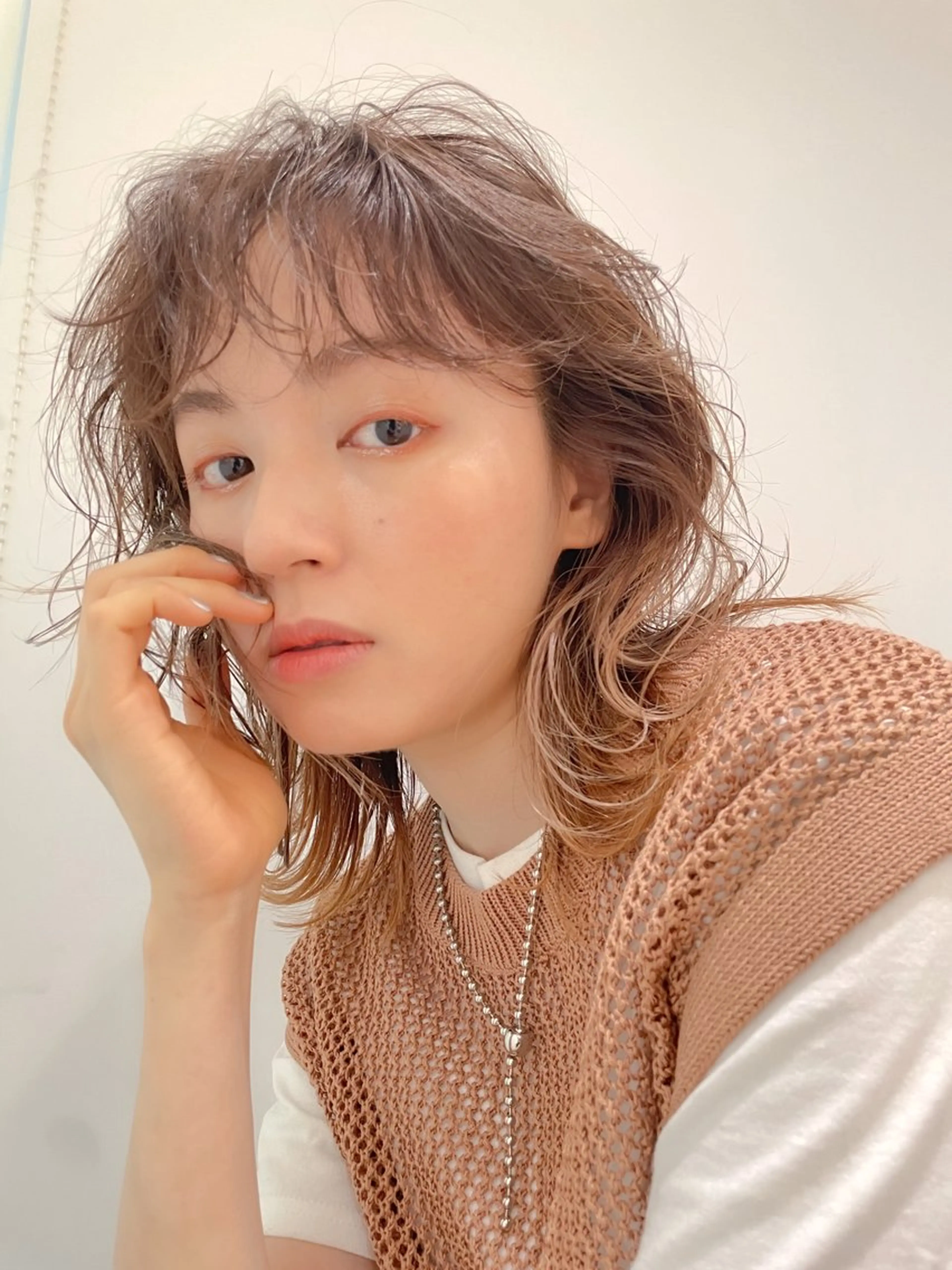 伸ばしかけの方に！前髪カットカラートリートメントでメンテナンスメニュー！の写真