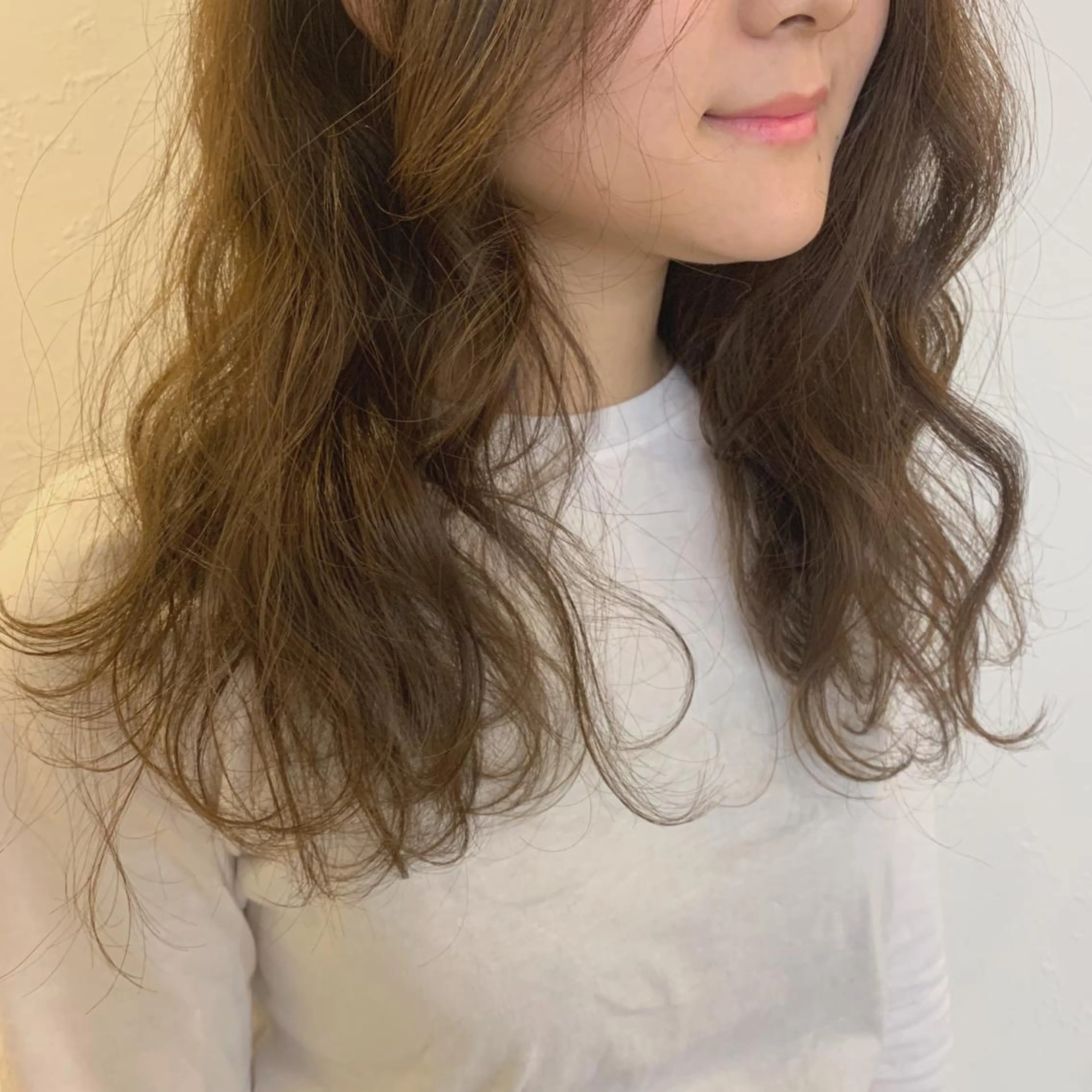 セミロング アッシュ m ā l o.🌷 サカモトマイコのヘアスタイル