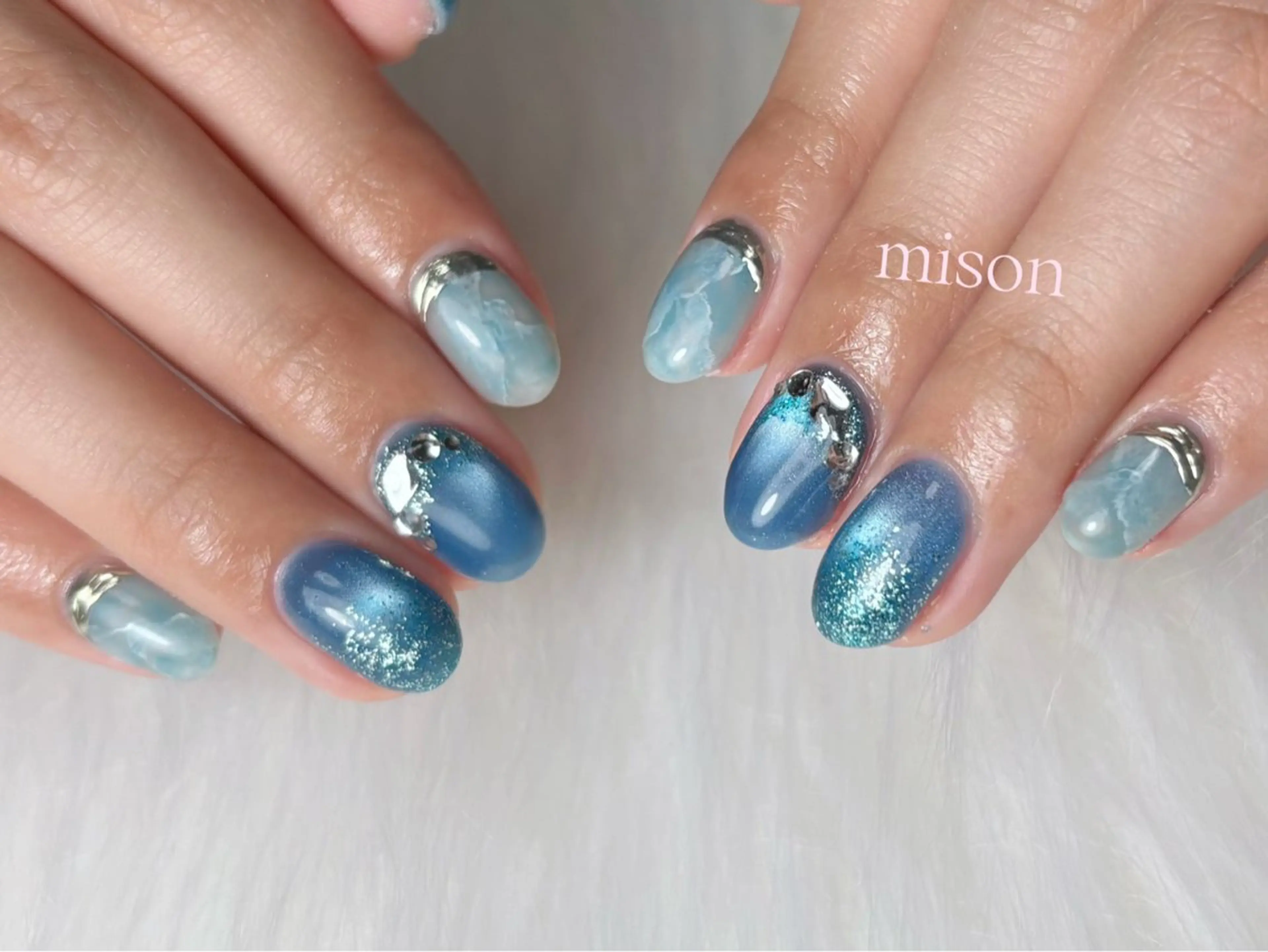 ネイル mison所属・mison 安形友花のネイルデザイン