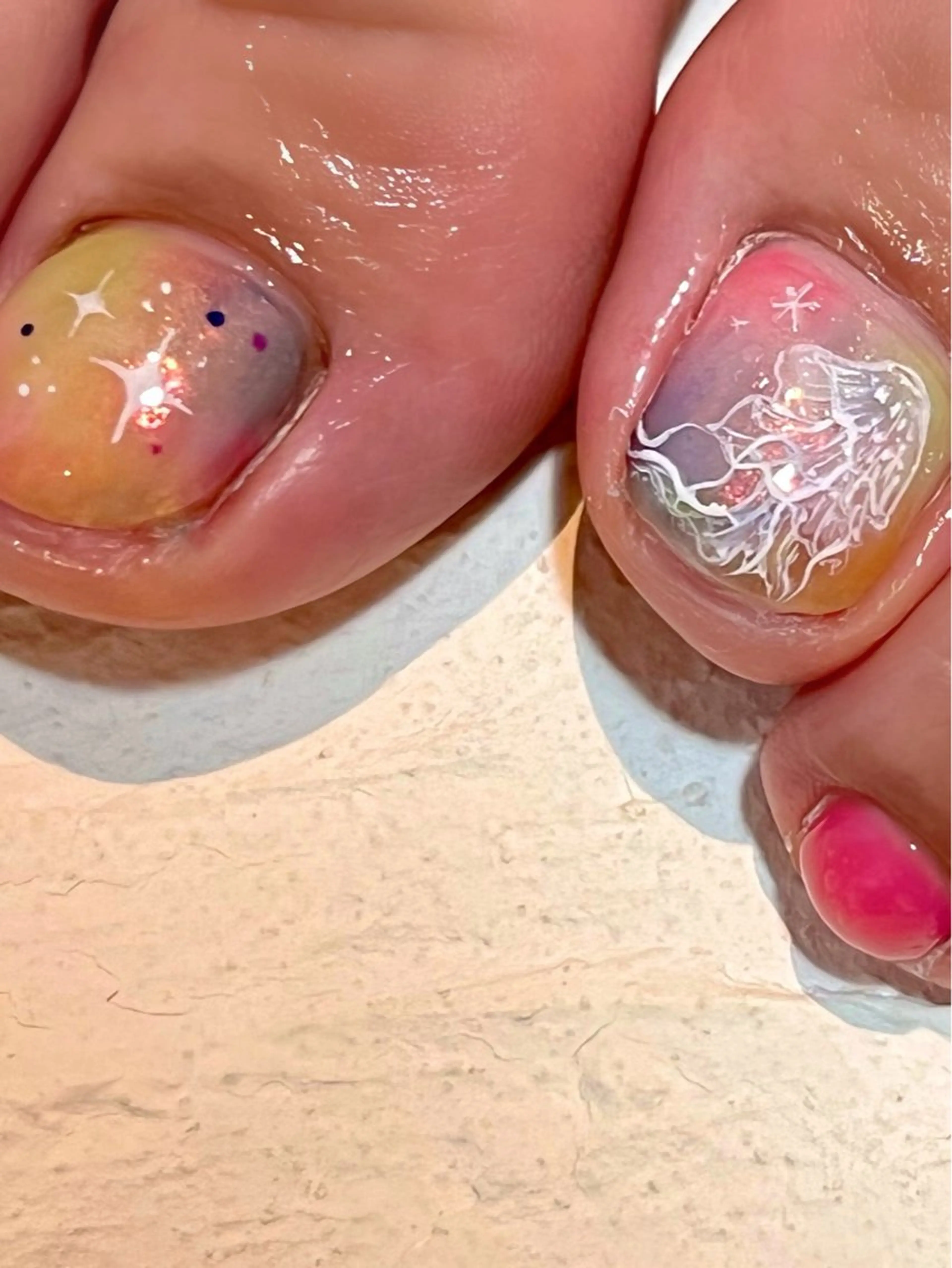 ネイル フットネイル FIORITURA Maikoのネイルデザイン